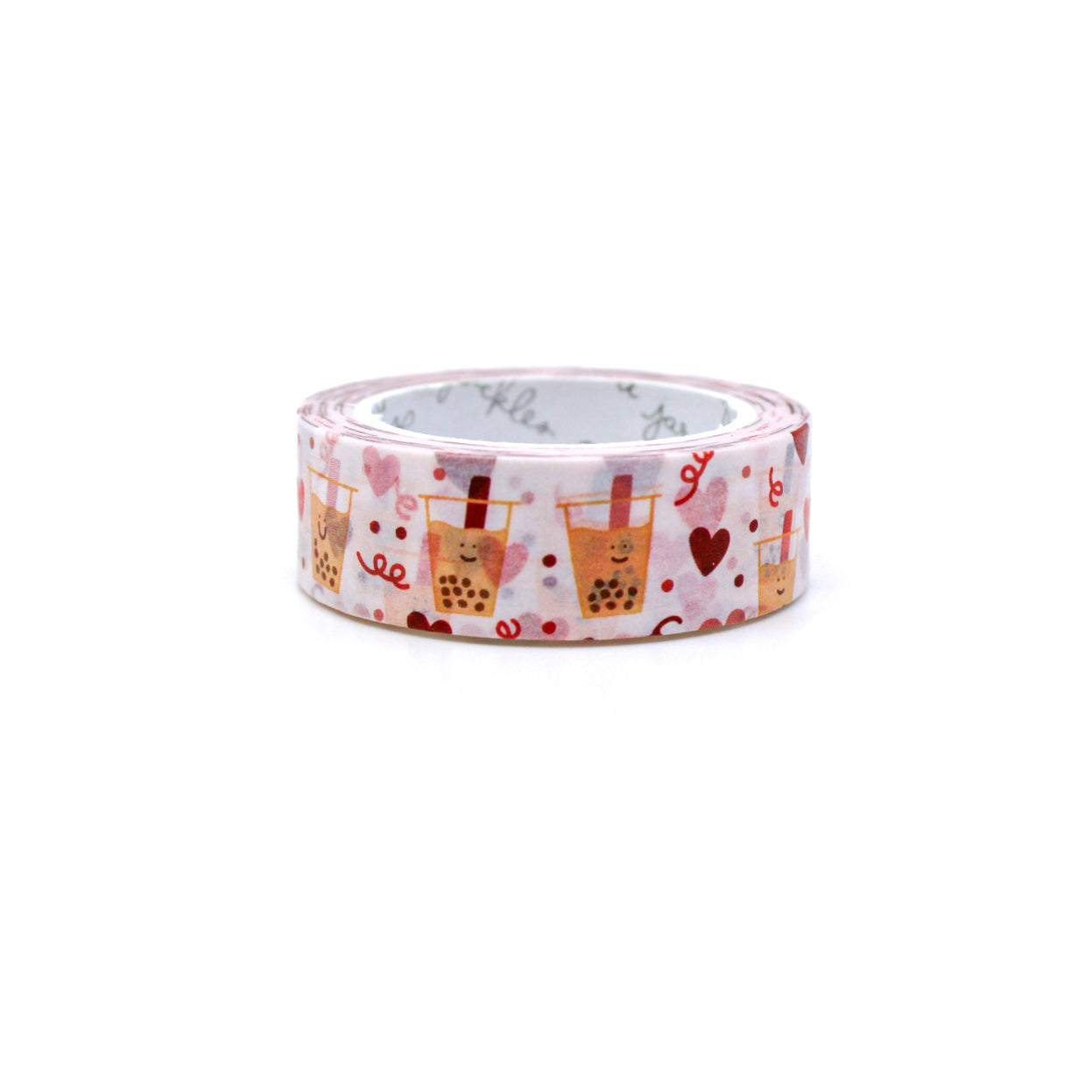 Boba Love Washi Tape captures the essence of a delightful dessert with its sweet and charming design. Featuring playful elements and vibrant colors, this tape is perfect for adding a touch of whimsy to your crafts and projects. This washi tape is from A Jar of Pickles and sold at BBB Supplies Craft Shop.