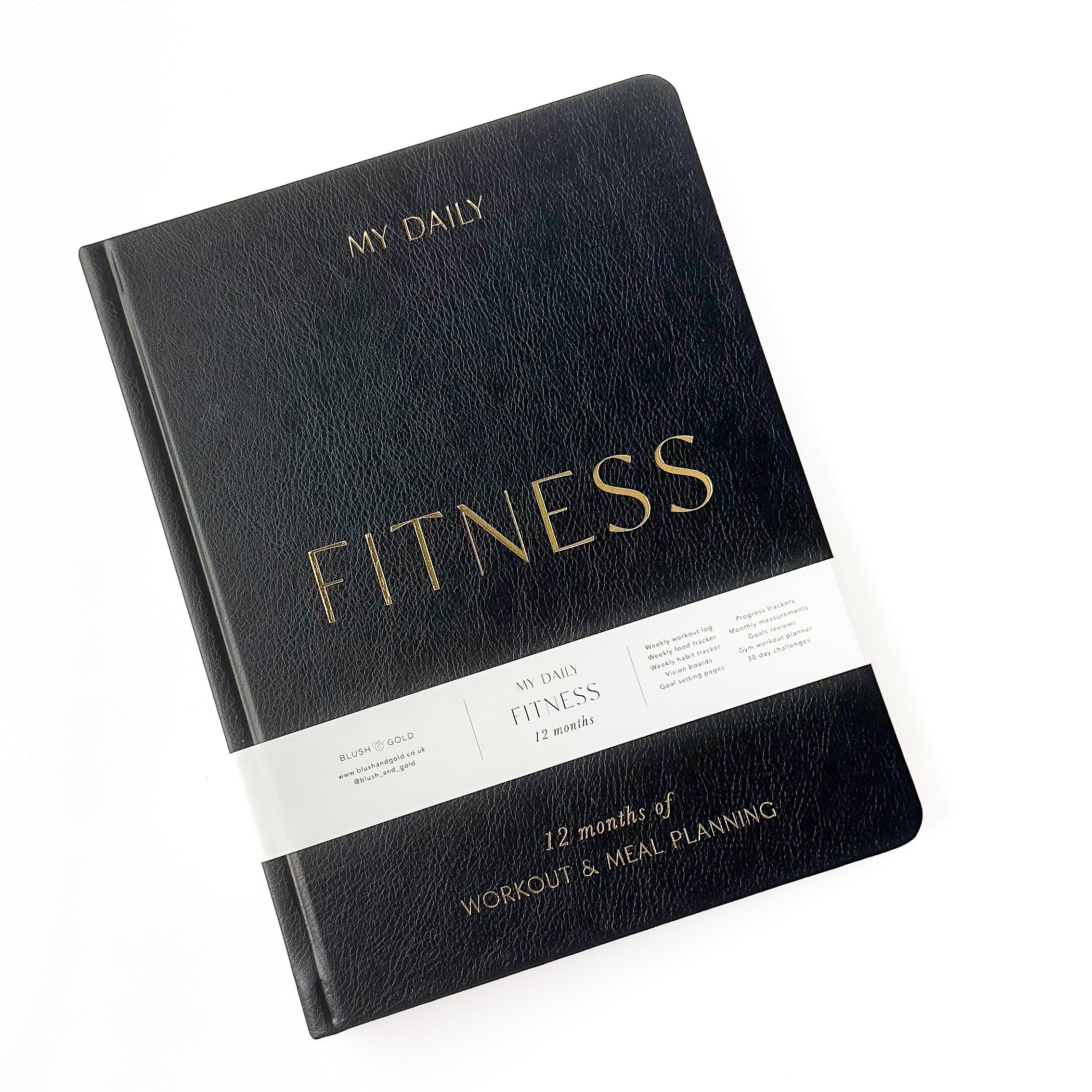 Stay on top of your fitness goals with this comprehensive planner. Track your workouts, plan your meals, and monitor your progress all in one convenient place. This Planner is from Blush and Gold and sold at BBB Supplies Craft Shop. 