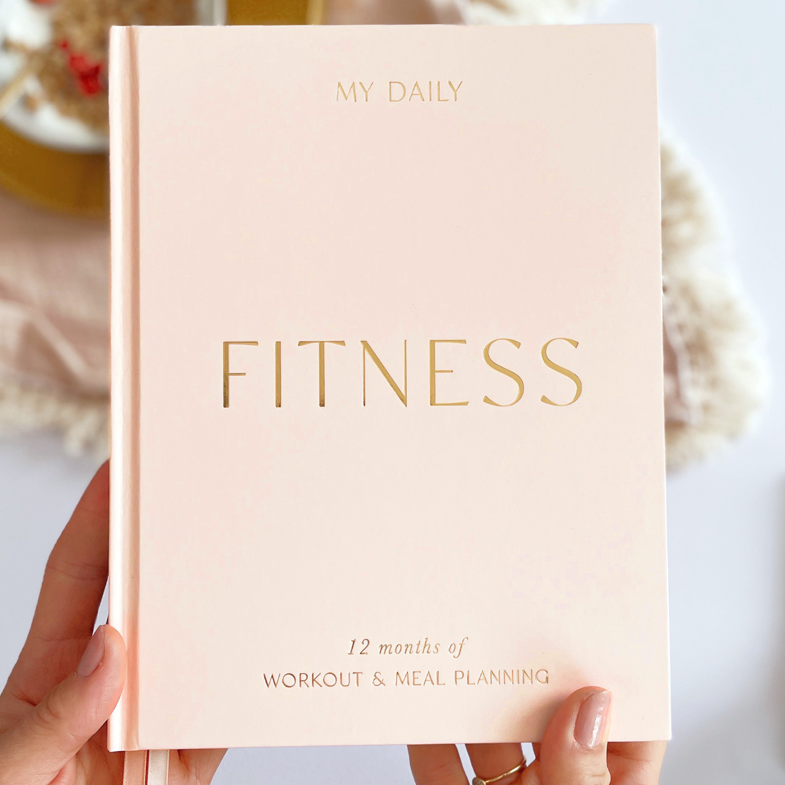 Stay on top of your fitness goals with this comprehensive planner. Track your workouts, plan your meals, and monitor your progress all in one convenient place. This Planner is from Blush and Gold and sold at BBB Supplies Craft Shop. 
