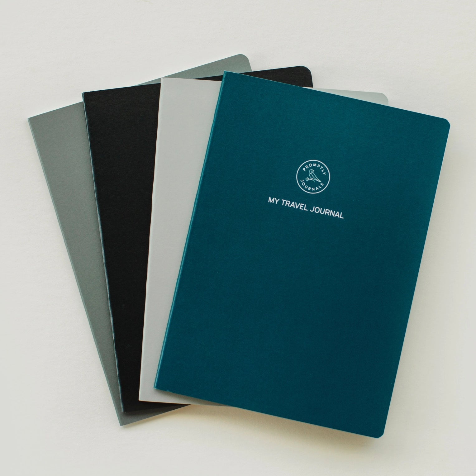 These mini travel journals are perfect to fit in your pocket and document the best parts of your trip, with prompts along the way! This journal is from promptly and sold at BBB Supplies Craft Shop.