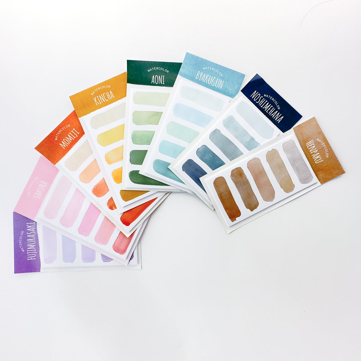 Sticky Note Watercolor Watercolor Rainbow Sticky Notes Tabs | Planner Supplies | BBB Supplies