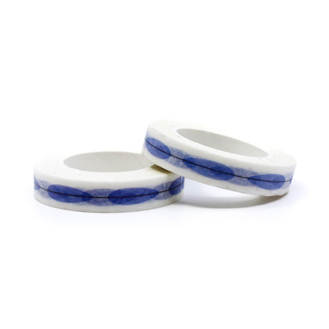 Elevate your projects with our Blue Leaf Border Washi Tape, adorned with a stylish and nature-inspired leafy border design. Ideal for adding a touch of natural elegance to your crafts. This tape is sold at BBB Supplies Craft Shop.