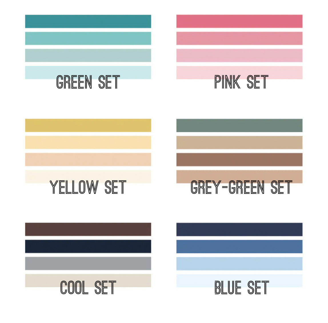 Discover creativity with our Boxed Color Coordinated Washi Tape Set. This set offers a range of colorful washi tapes neatly packaged for your crafting convenience, allowing you to add vibrant and coordinated accents to your projects. These boxed washi sets are sold at BBB Supplies Craft Shop.