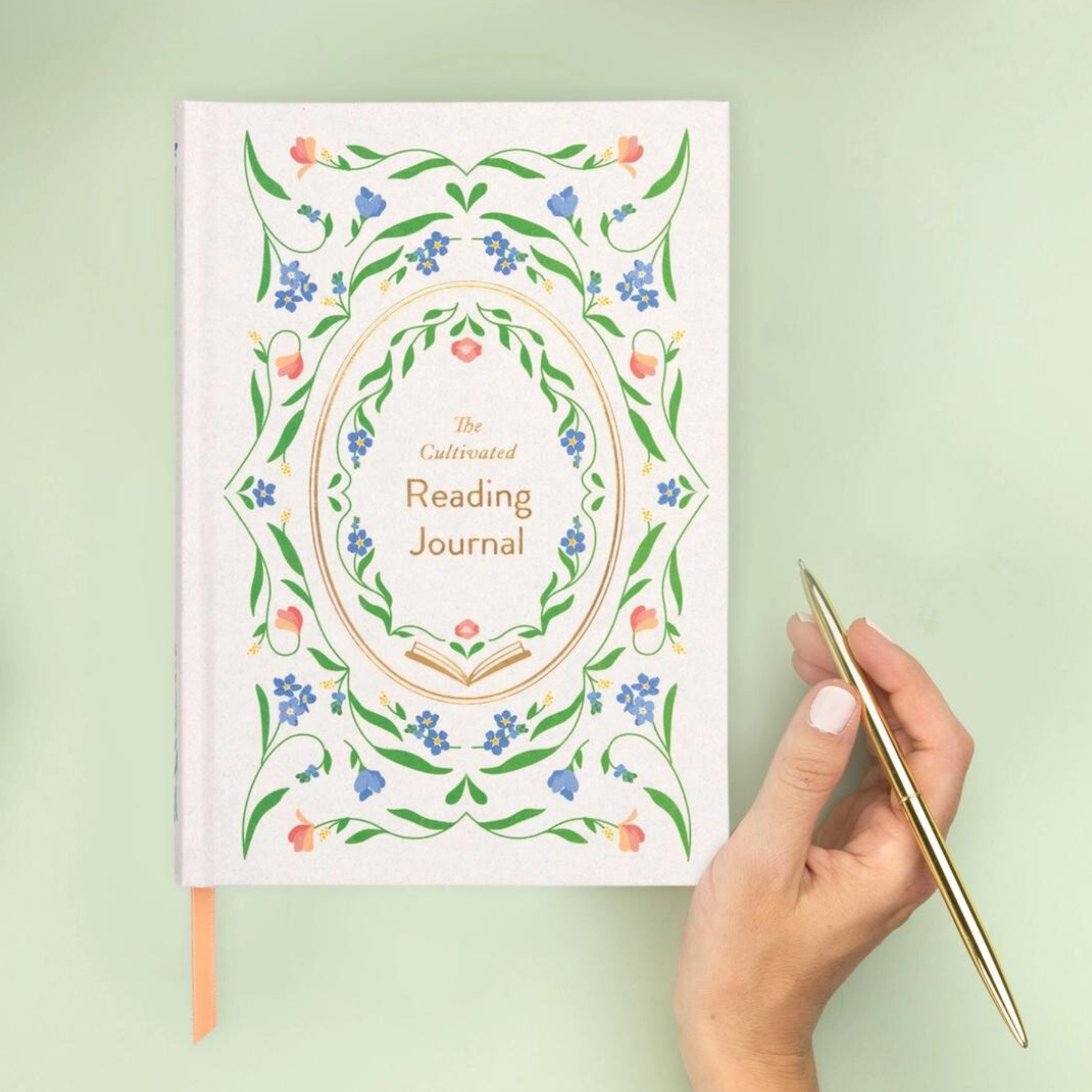 The Cultivated Reading Journal: A thoughtfully designed reading companion for book lovers, featuring space for reviews, reflections, and memorable quotes. This journal is sold at BBB Supplies Craft Shop.