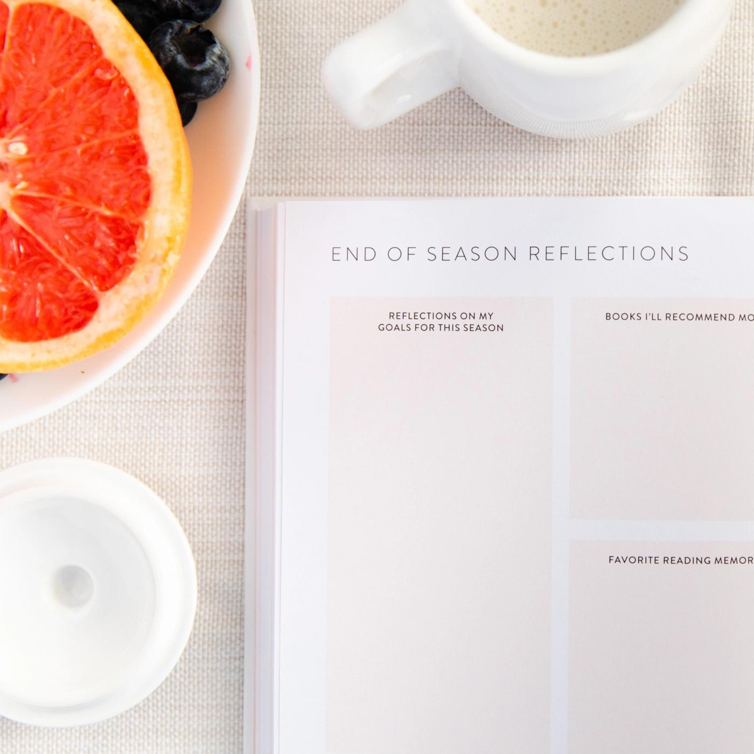 The Cultivated Reading Journal: A thoughtfully designed reading companion for book lovers, featuring space for reviews, reflections, and memorable quotes. This journal is sold at BBB Supplies Craft Shop.