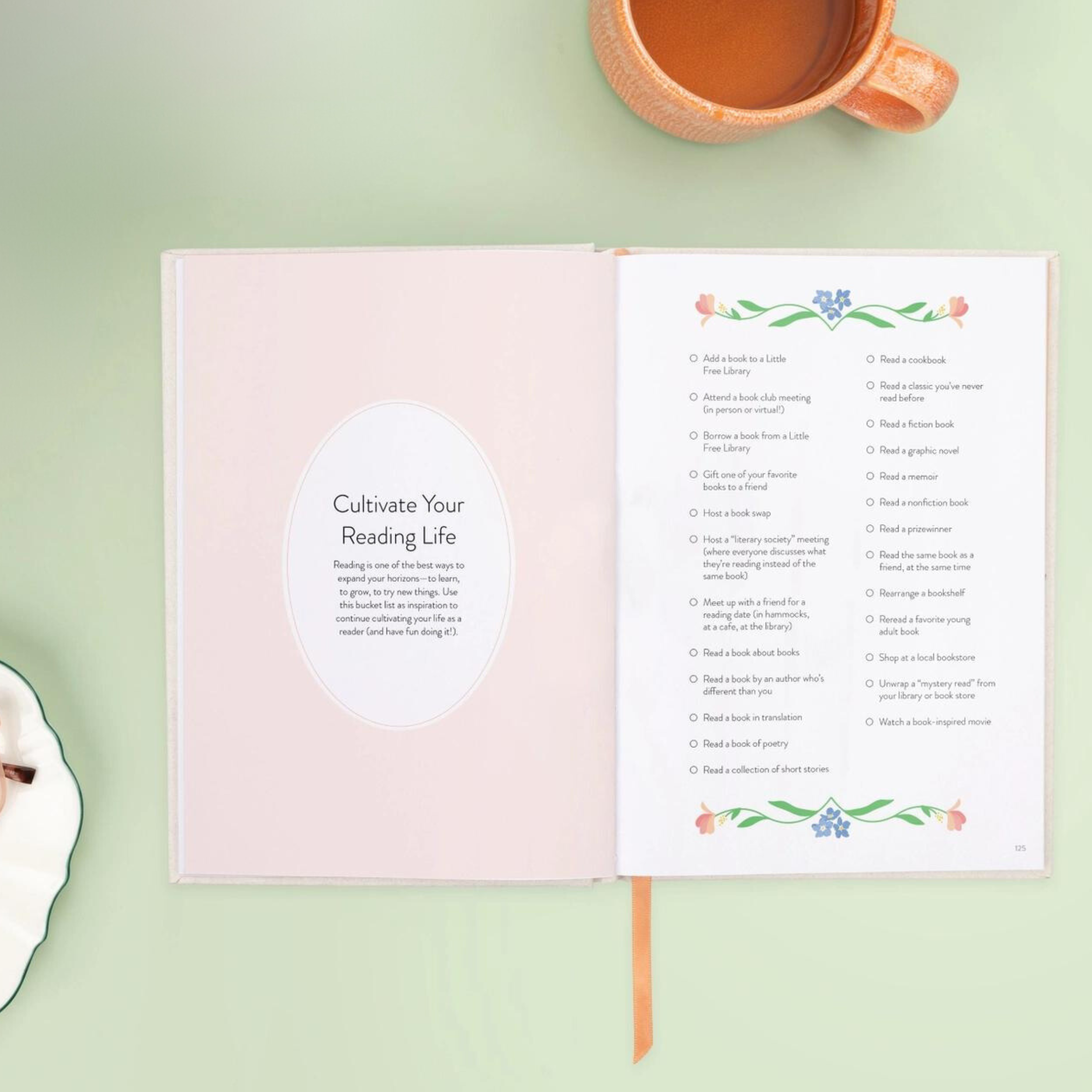 The Cultivated Reading Journal: A thoughtfully designed reading companion for book lovers, featuring space for reviews, reflections, and memorable quotes. This journal is sold at BBB Supplies Craft Shop.
