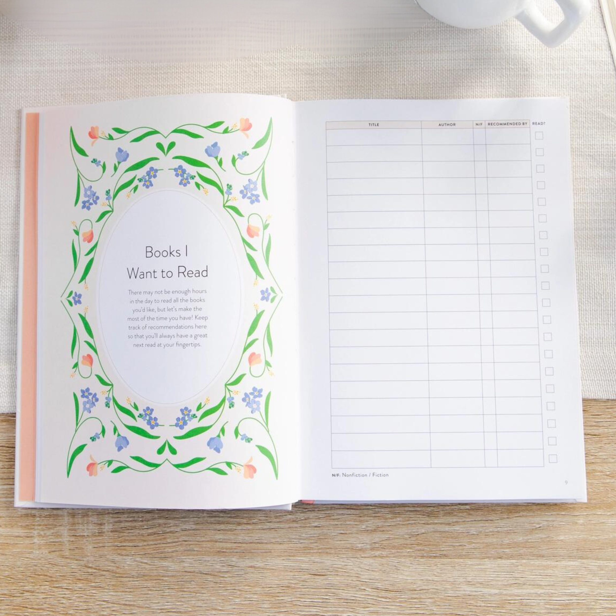 The Cultivated Reading Journal: A thoughtfully designed reading companion for book lovers, featuring space for reviews, reflections, and memorable quotes. This journal is sold at BBB Supplies Craft Shop.