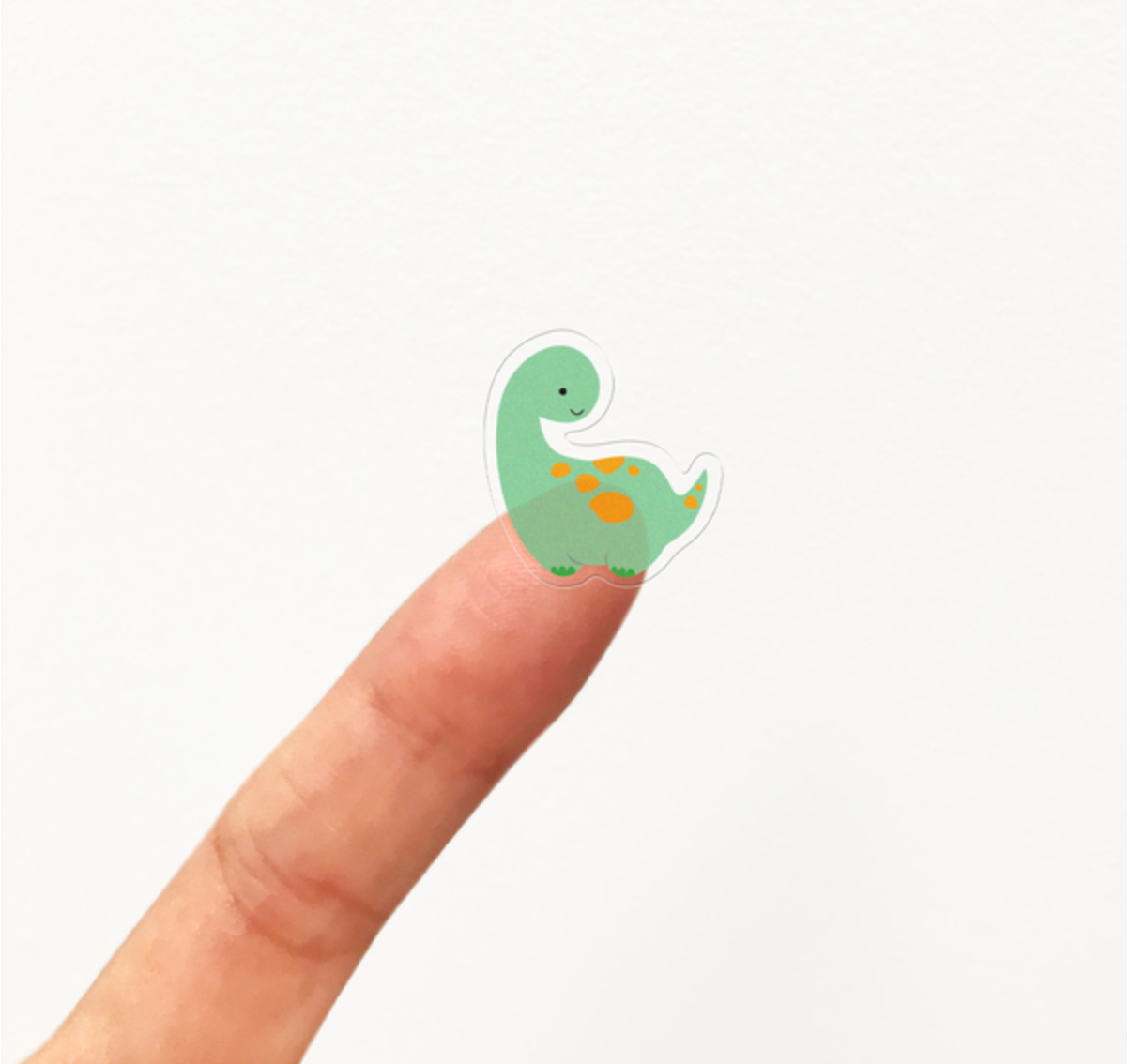 Playful dinosaur stickers for planners, journals, and scrapbooking