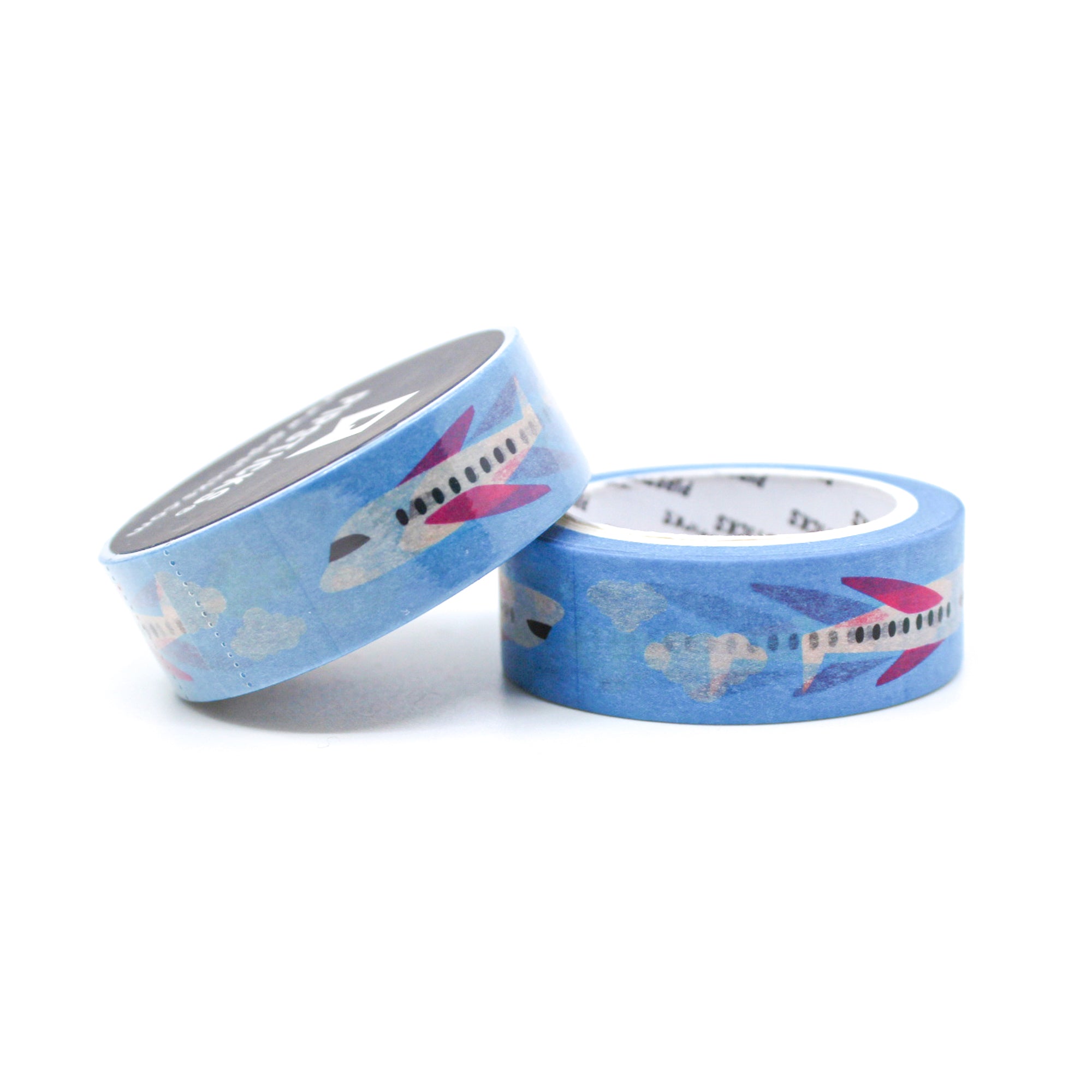 Embark on a whimsical journey with our fly away airplane washi tape, featuring charming illustrations of airplanes soaring through the sky, perfect for adding a sense of adventure to your crafts. This tape is designed by pipsticks and sold at BBB Supplies Craft Shop.