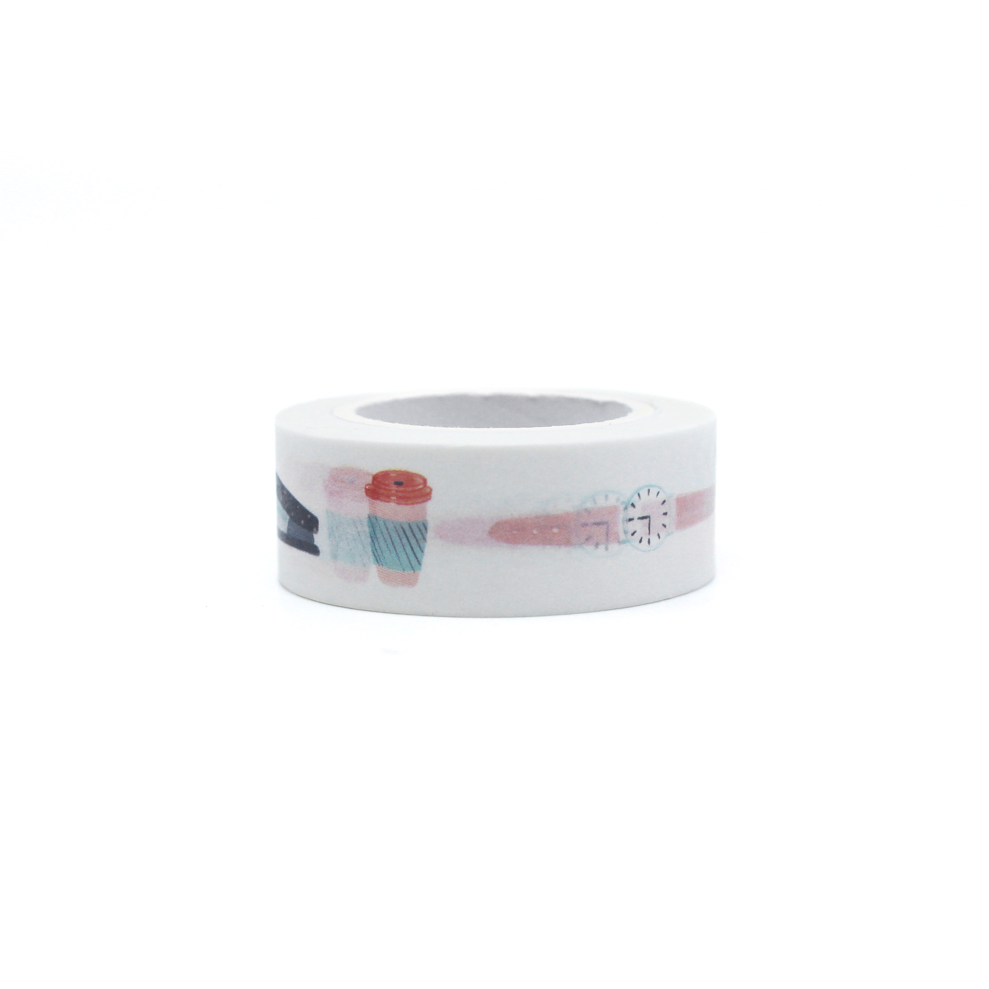 Add a touch of feminine flair to your workspace with our Girly Work Supplies Washi Tape. Featuring stylish and fun work-related motifs, it adds a playful and decorative touch to your crafts. This tape is sold at BBB Supplies Craft Shop.