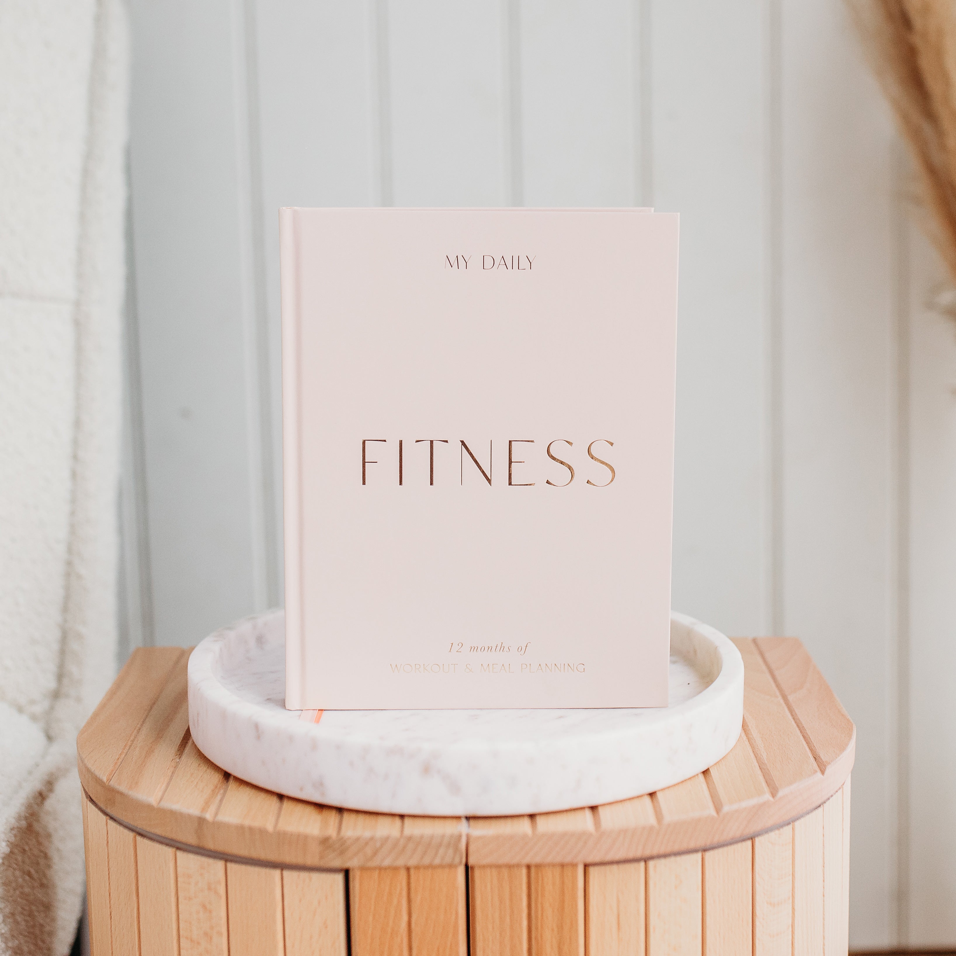 Stay on top of your fitness goals with this comprehensive planner. Track your workouts, plan your meals, and monitor your progress all in one convenient place. This Planner is from Blush and Gold and sold at BBB Supplies Craft Shop. 