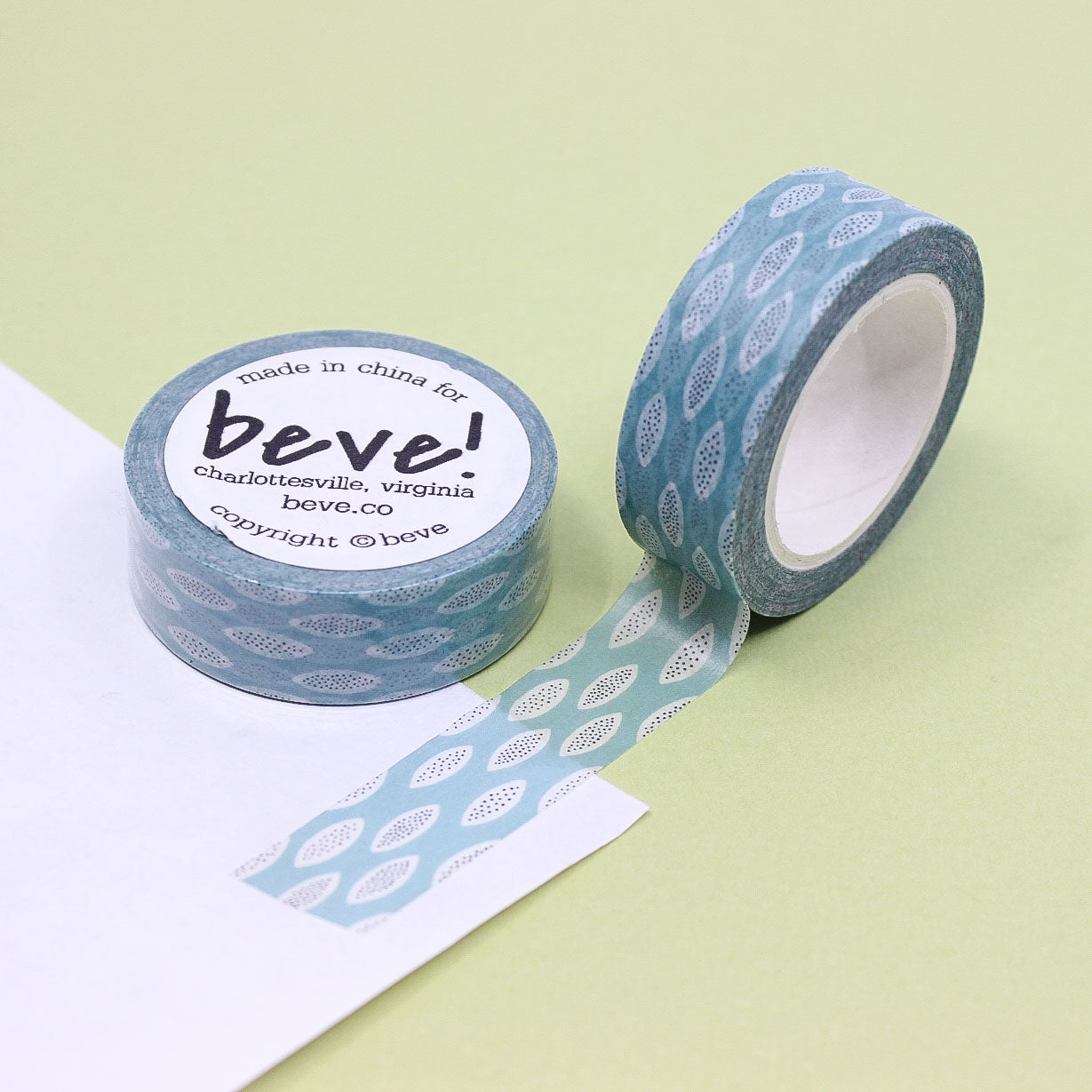 This light blue abstract eye design pattern washi tape a charming design of spots paired with whimsical eye motifs on a light blue background, this washi tape adds a unique and elegaant touch to your crafting and journaling. Ideal for planners, scrapbooks, and decorative purposes