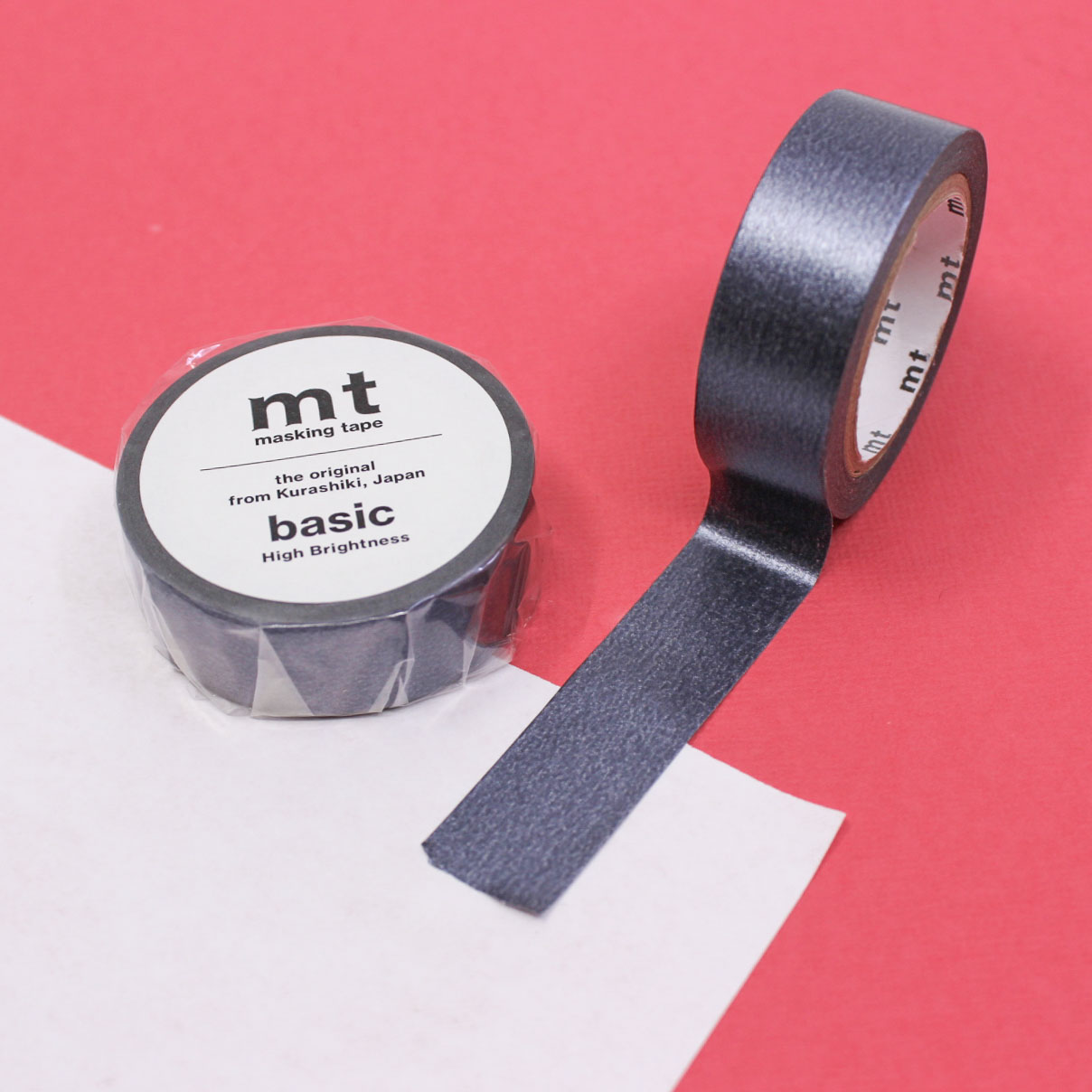MT Matte Foil Washi Tape in champagne gold, green, bronze, gunmetal grey, red, and silver. Ideal for elegant planners, scrapbooking, gift wrapping, and decorative projects with a luxurious matte metallic finish.
