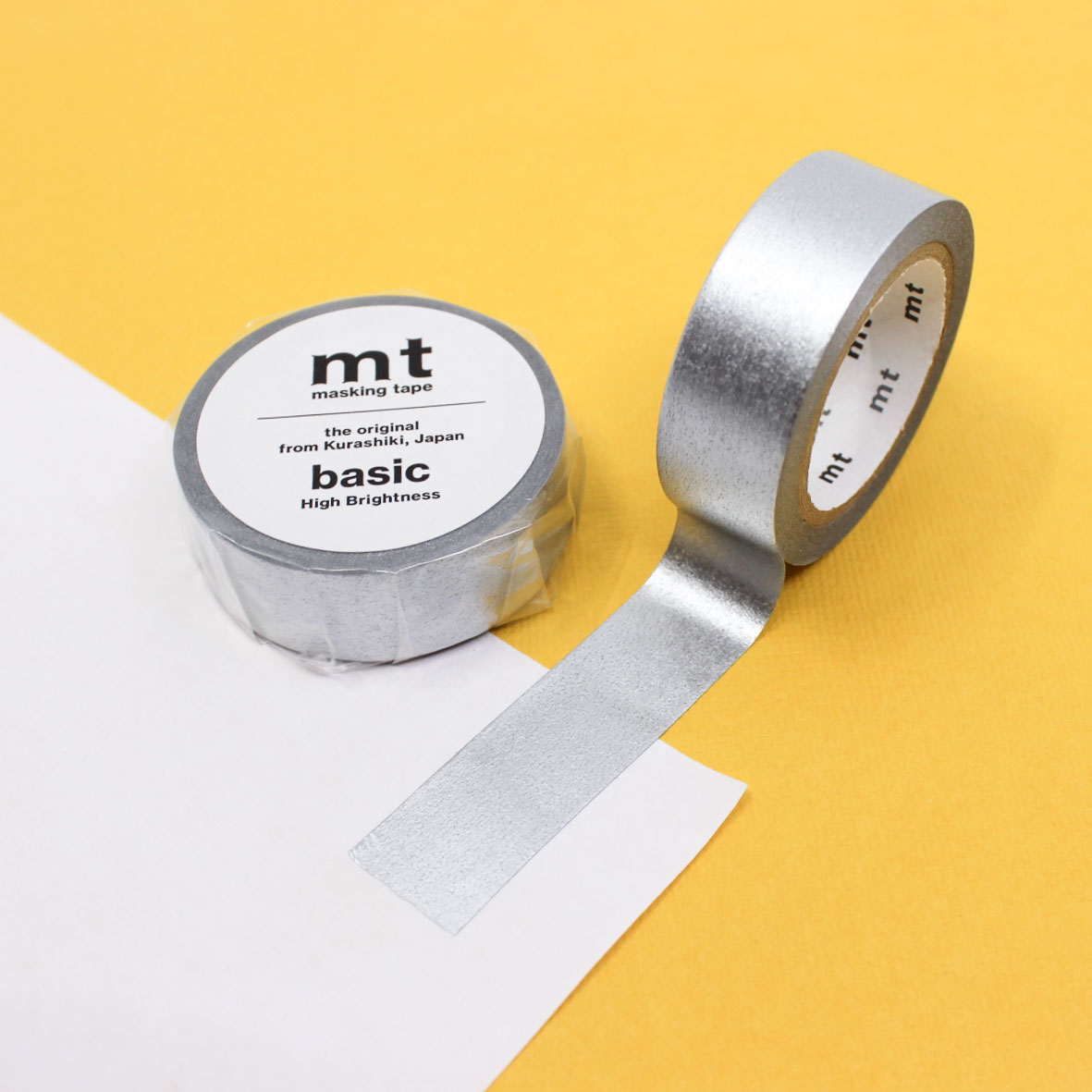 MT Matte Foil Washi Tape in champagne gold, green, bronze, gunmetal grey, red, and silver. Ideal for elegant planners, scrapbooking, gift wrapping, and decorative projects with a luxurious matte metallic finish.