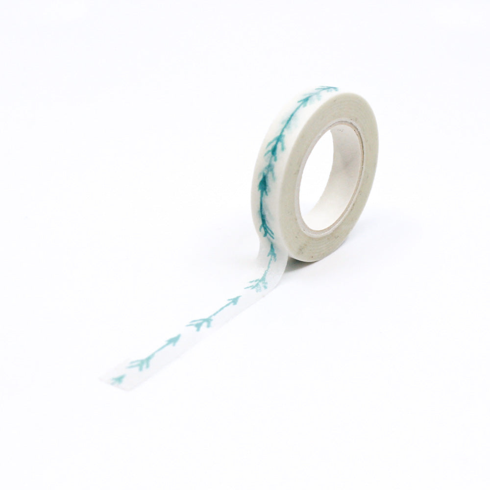 Enhance your projects with our Blue Arrow Border Washi Tape, featuring stylish and directional arrow designs in a cool blue hue. Ideal for adding a touch of precision and style to your crafts. This tape is sold at BBB Supplies Craft Shop.