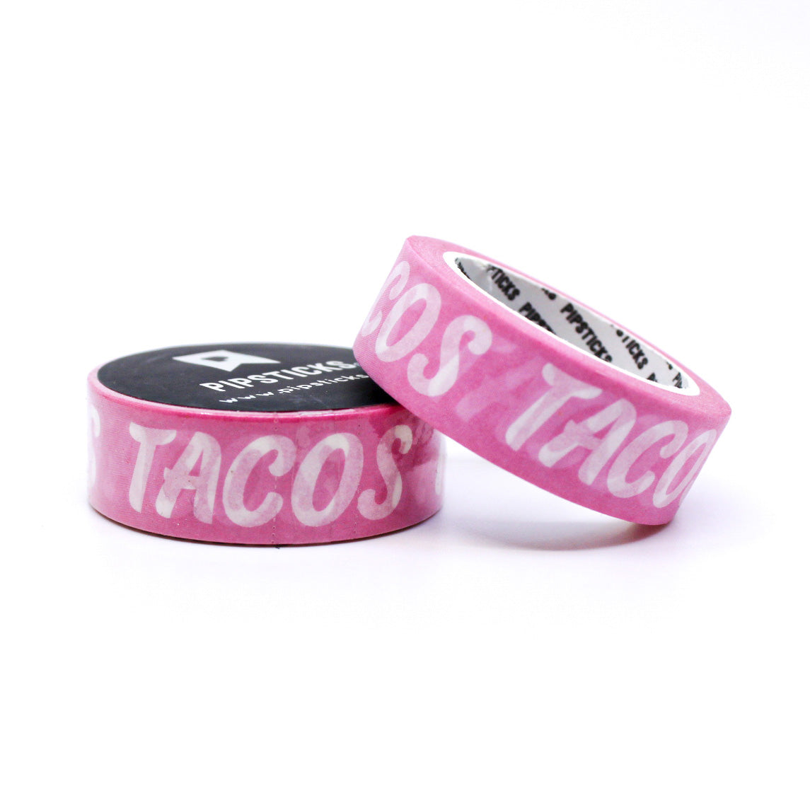 The Pink Taco Typography Washi Tape combines vibrant pink hues with playful taco-themed typography, offering a fun and unique way to decorate your projects. Ideal for scrapbooking, journaling, and planner embellishments, this washi tape features stylish text, making it a perfect choice for food enthusiasts and those who enjoy a touch of whimsy in their crafts