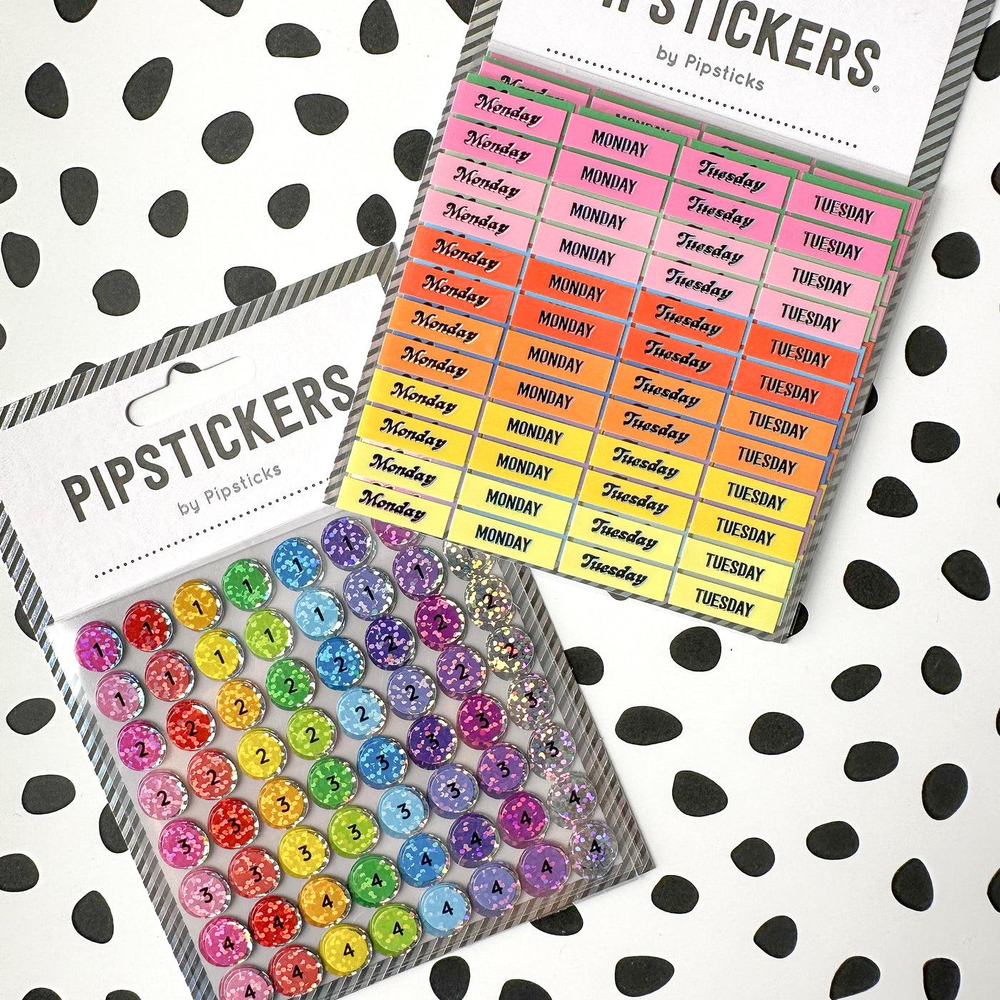Days of Week Holographic Stickers | Planner Supplies | BBB Supplies