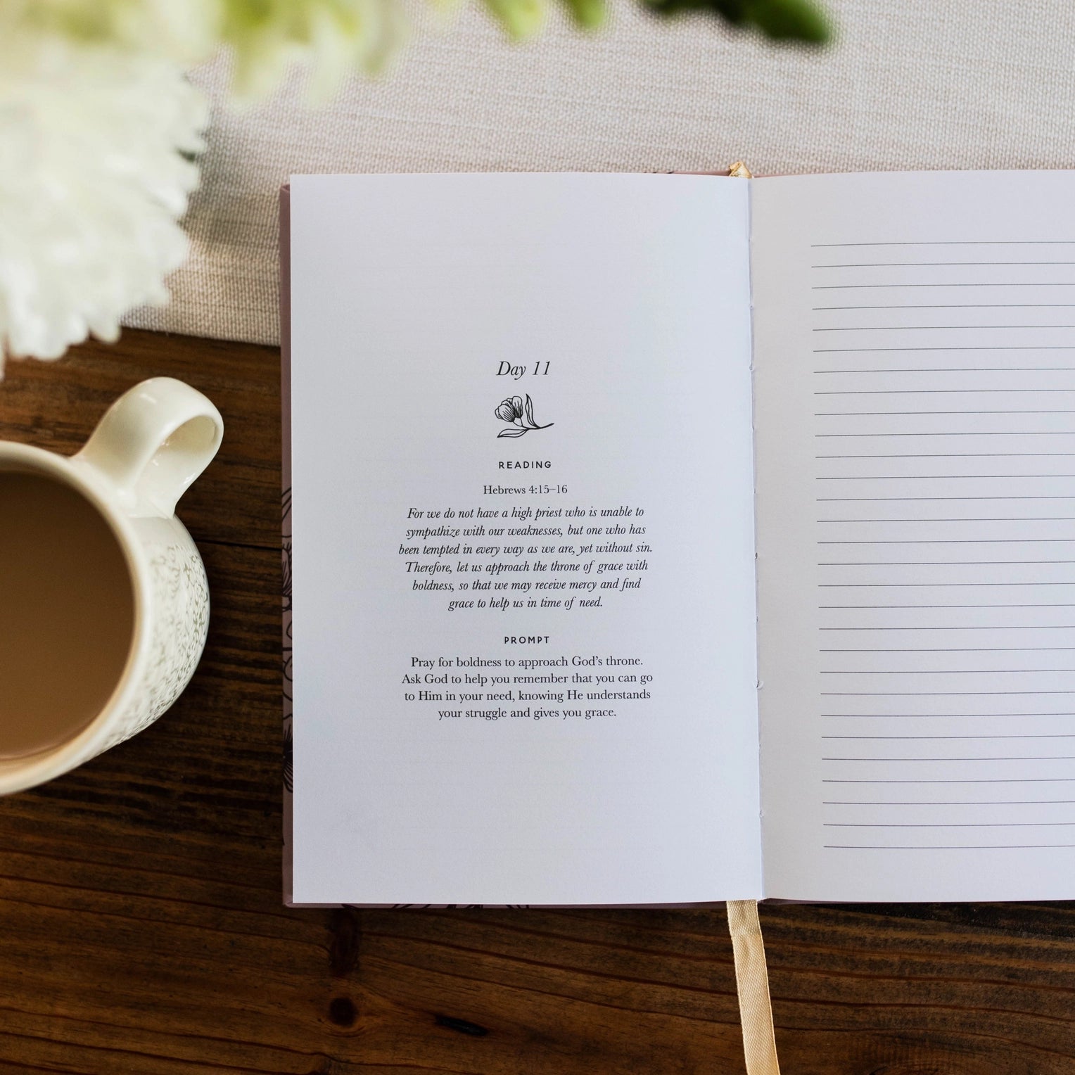  A journal designed to help users engage with the Lenten season through prayer, reflection, and meditation. This journal is from The Daily Grace Co. and sold at BBB Supplies Craft Shop.