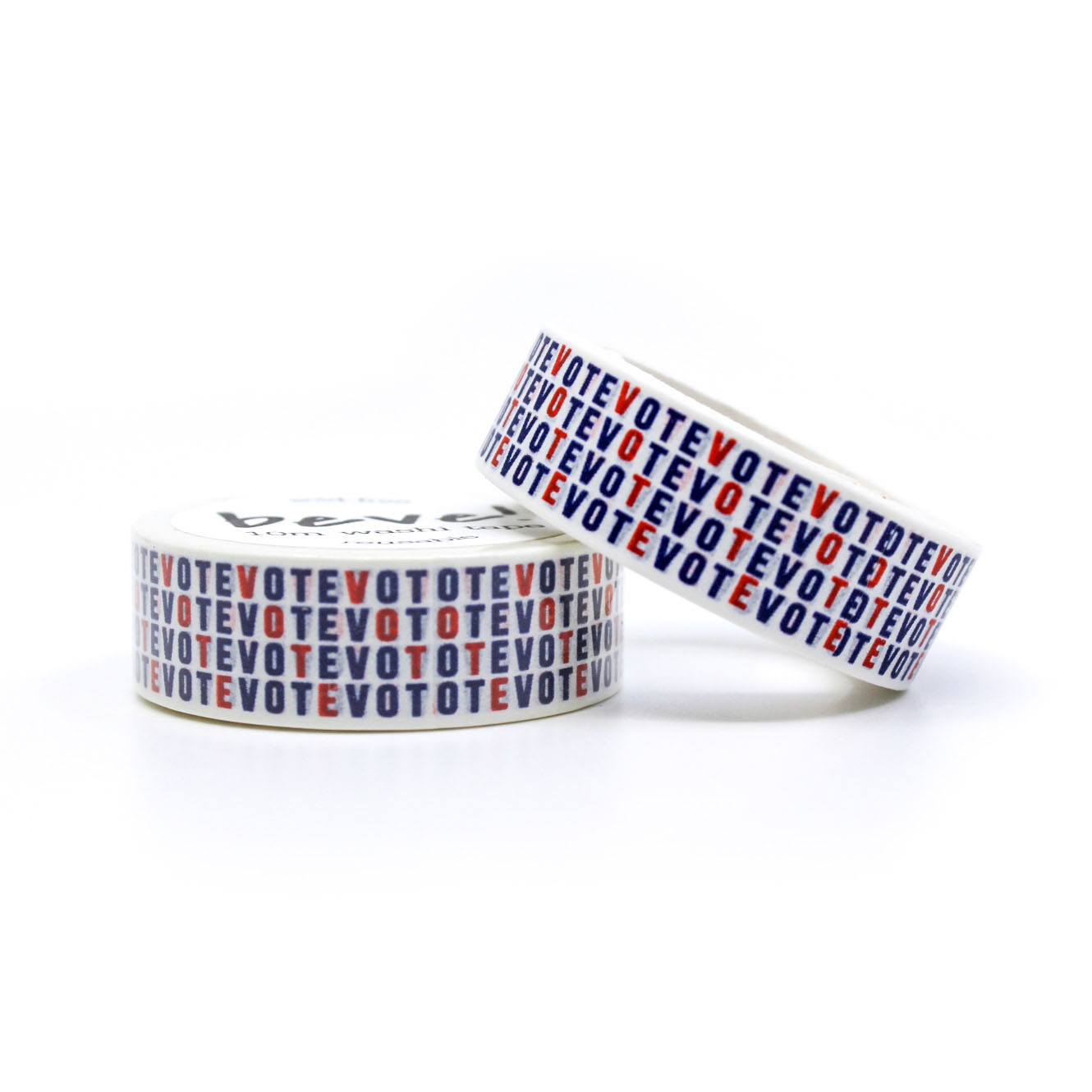 Red White and Blue Vote Washi