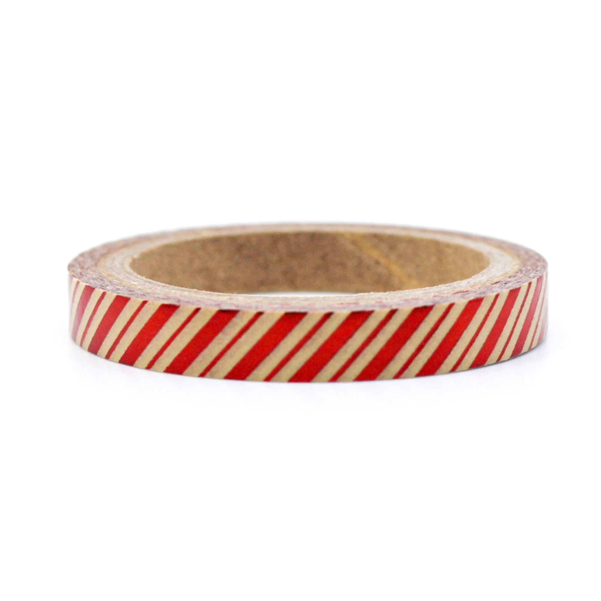 Infuse your creations with the spirit of vintage Christmas using our Washi tape adorned with classic candy cane stripes, capturing the warmth and nostalgia of holiday traditions. This tape is sold at BBB Supplies Craft Shop.
