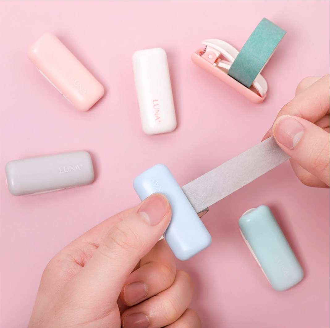 Simplify your crafting process with our versatile washi tape cutter and holder tool, providing a convenient solution for precise tape cutting and easy access to your washi tape collection. These amazing cutting tools are sold at BBB Supplies Craft Shop.