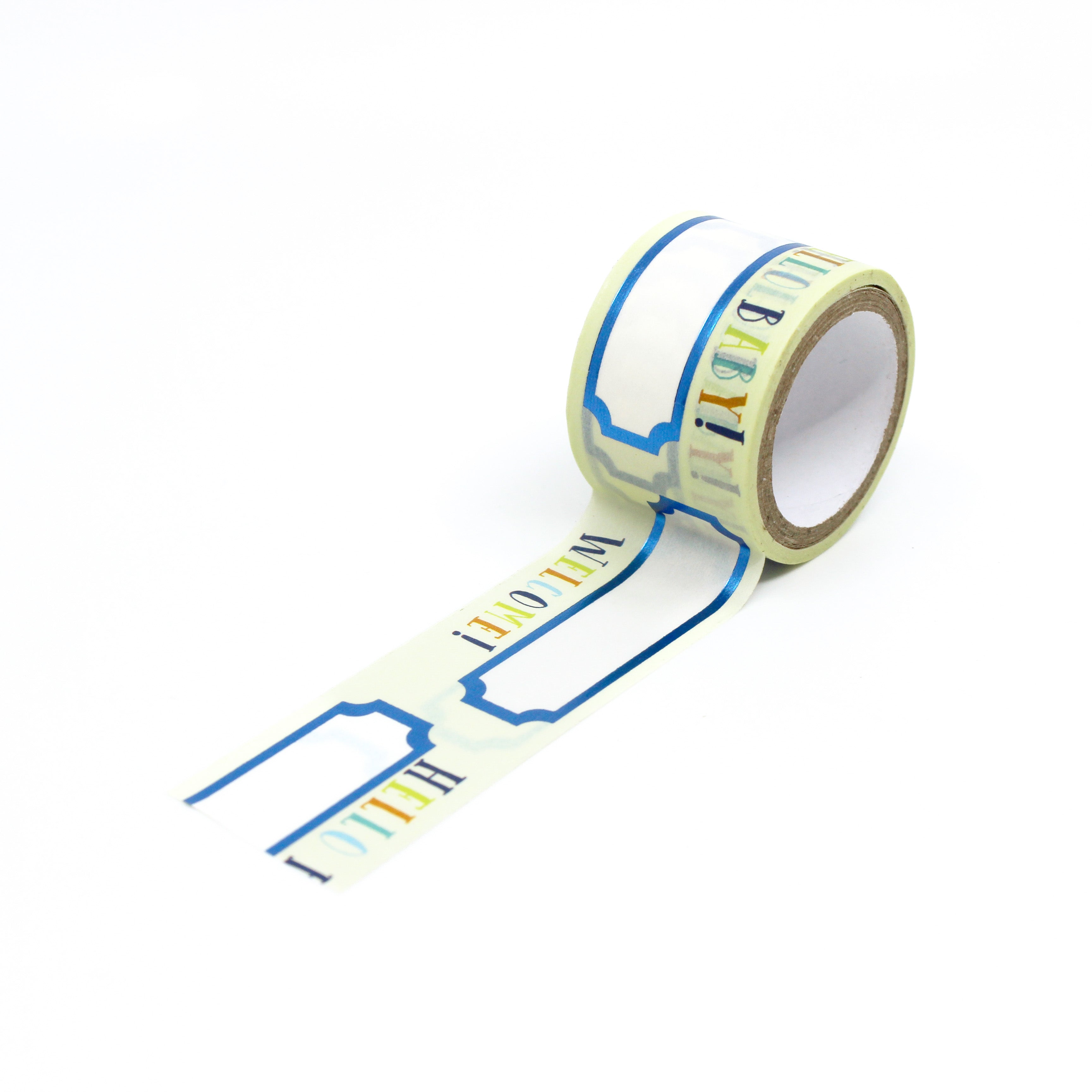 Baby-themed decorative tape for journaling and crafts