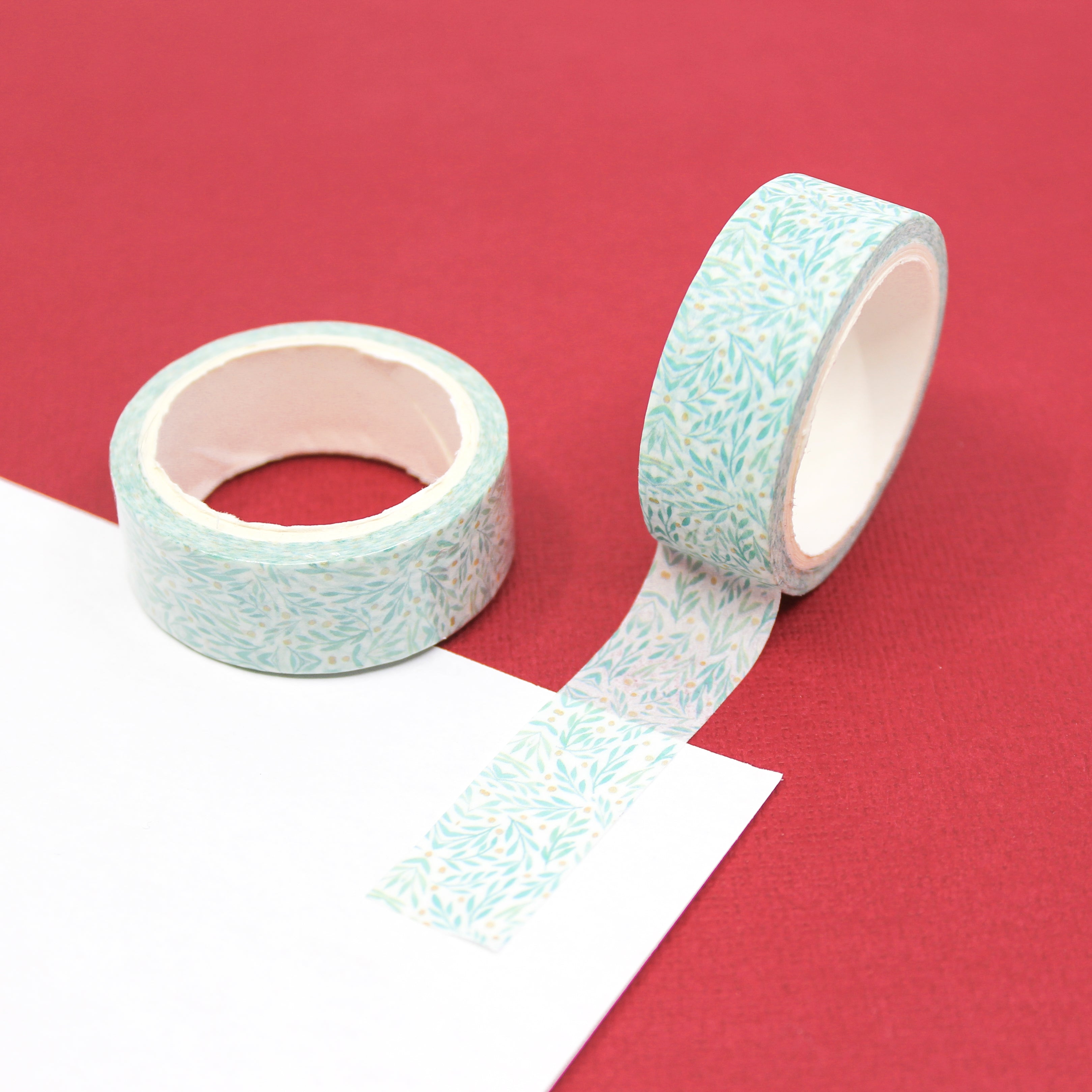 Holiday Holly Print Washi