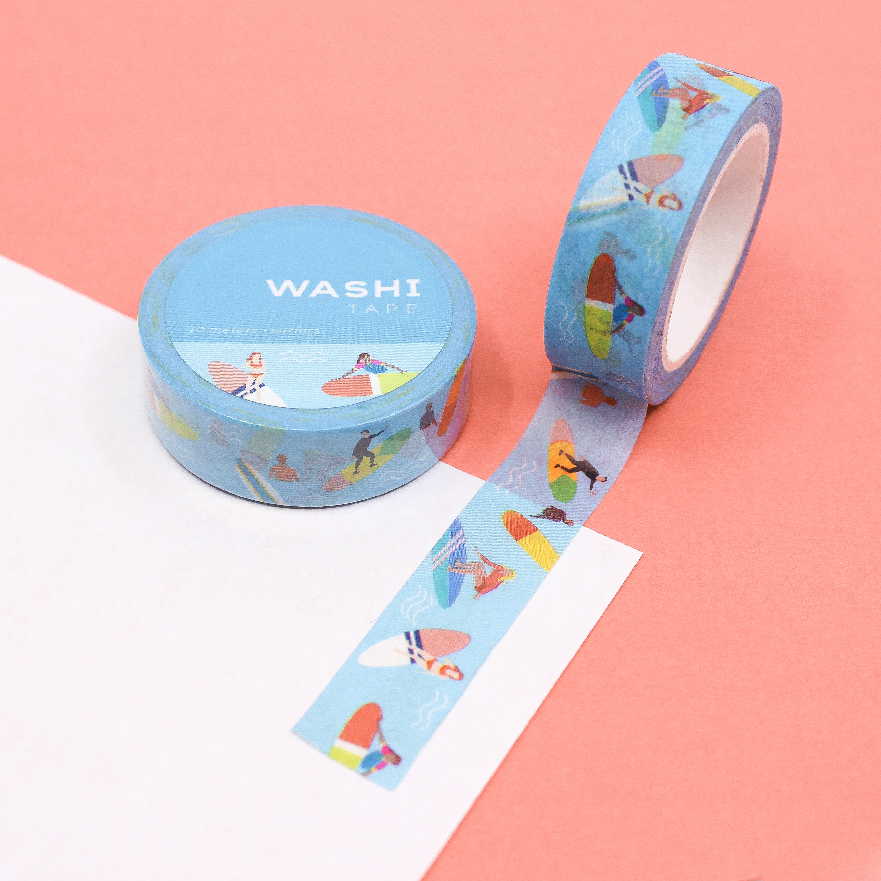 This is a cute surfers themed washi tape from BBB Supplies Craft Shop