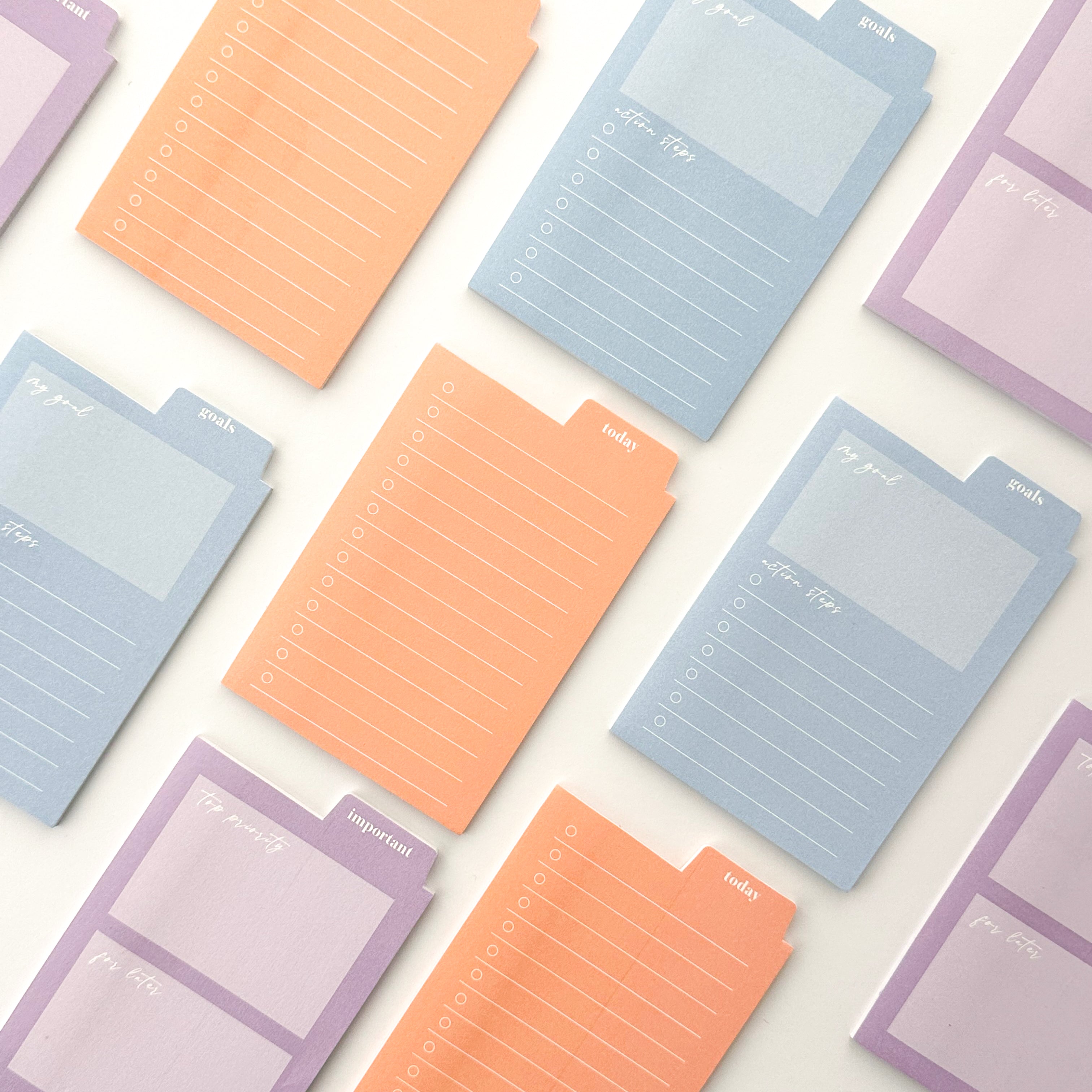 Erin Condren Tabbed Sticky Note Pads at BBB Supplies Craft Shop. Make your listing making smart and easy with these ready made tab sticky notes.