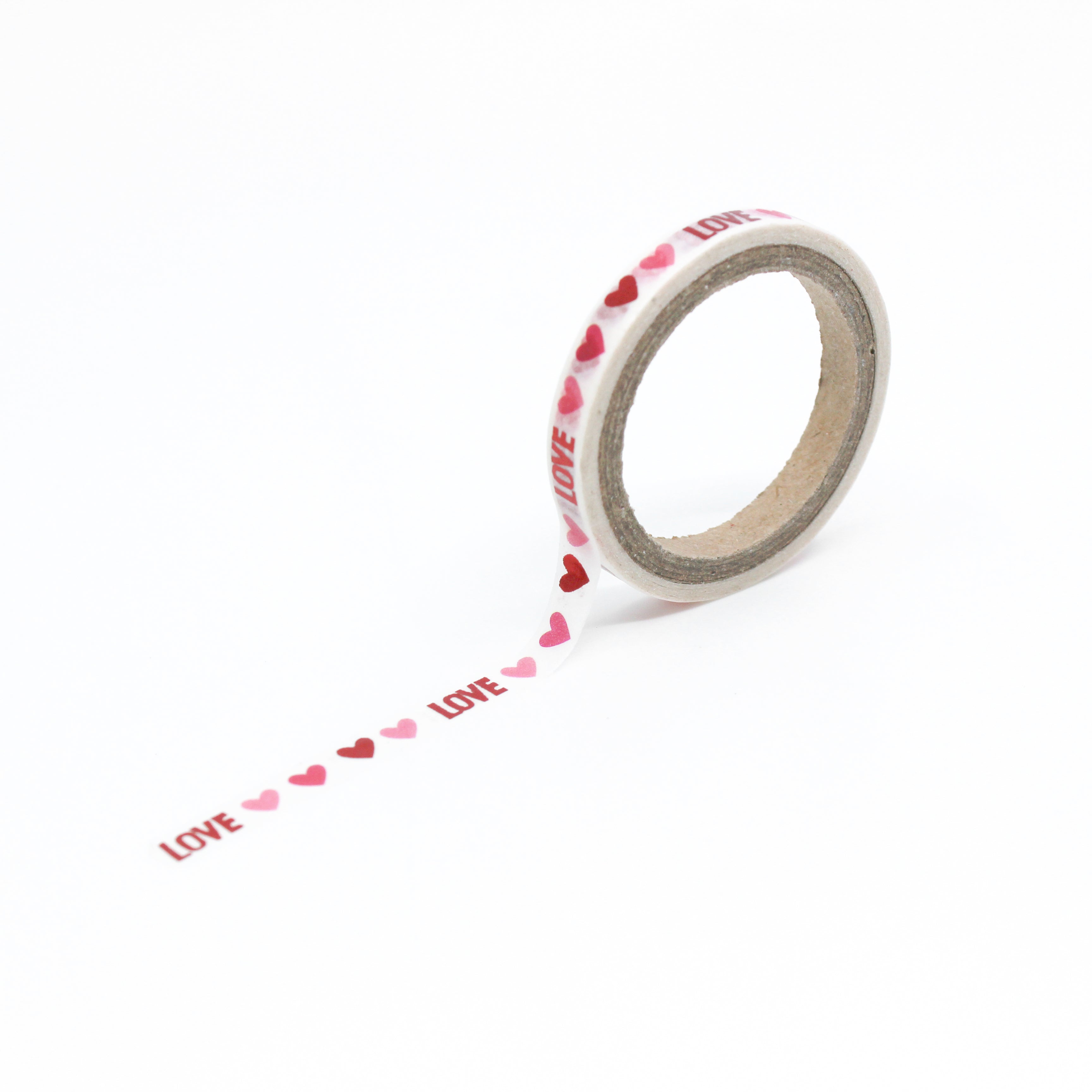 Solid Red Foil Washi Tape