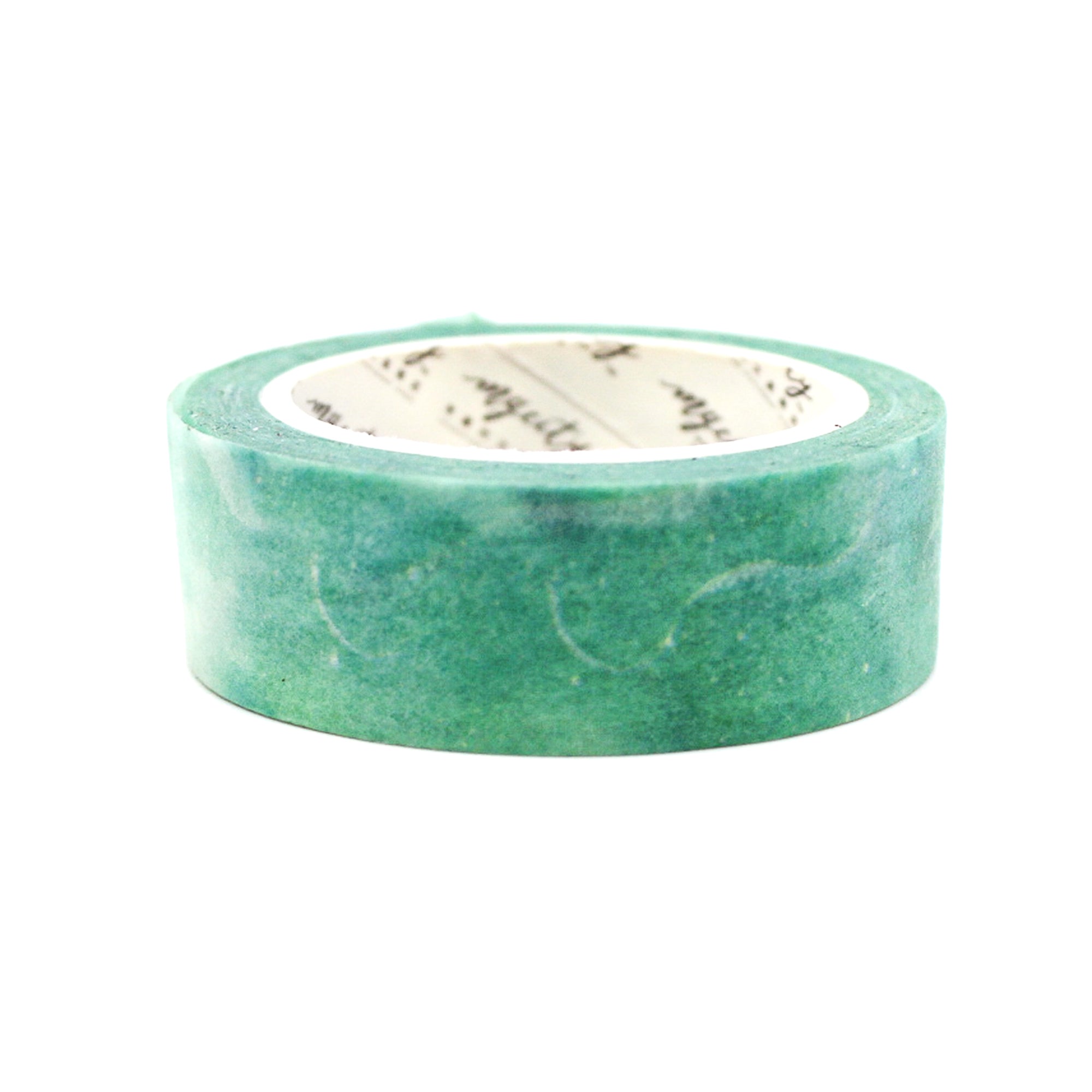 This green sky watercolor washi tape is the perfect addition to your washi collection. The simplicity of the pattern is perfect for accenting and matching any project's theme while adding a beautiful and interesting pattern. This tape is from BBB Supplies Craft Shop.