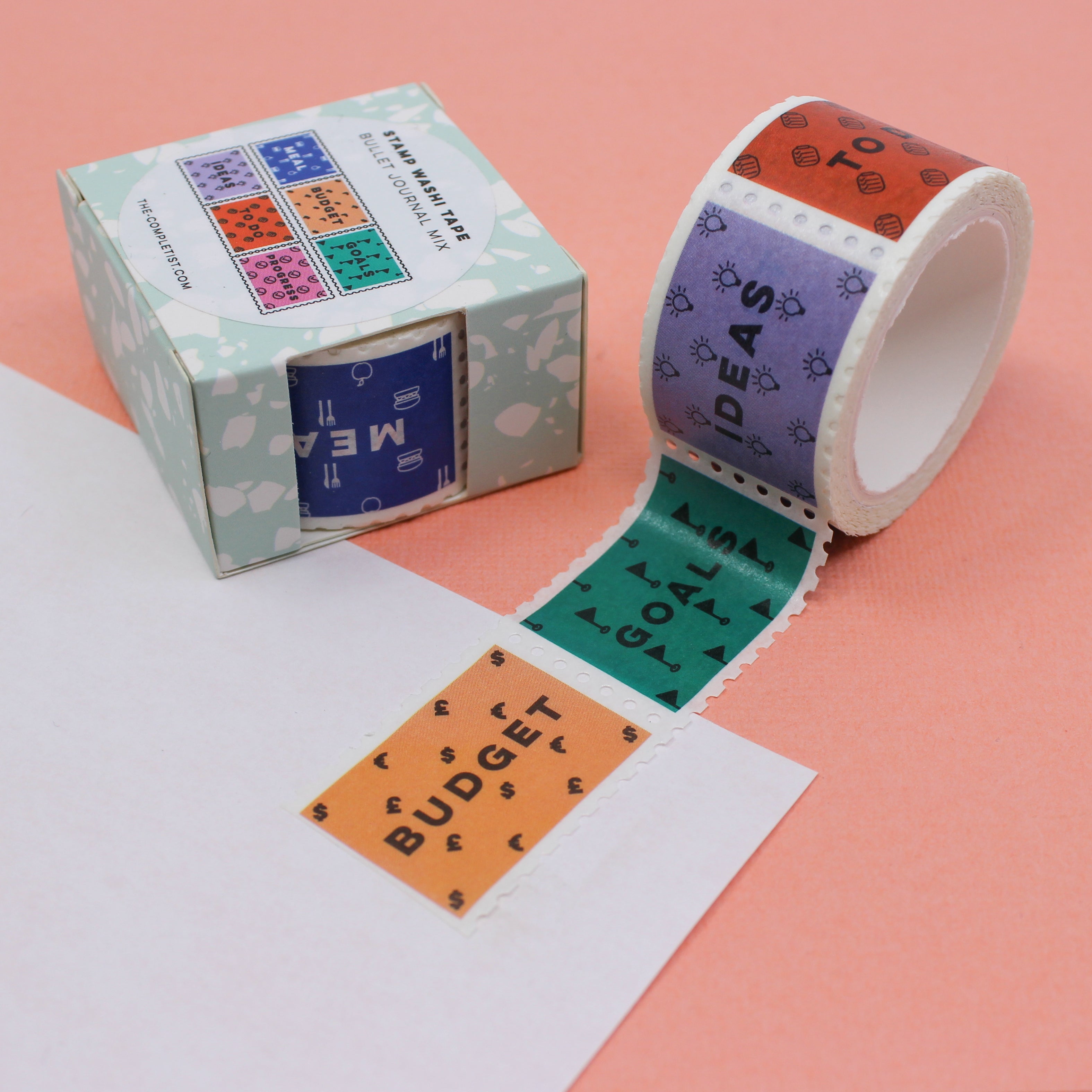 Bullet Journal Washi Stamps, Planner Tapes