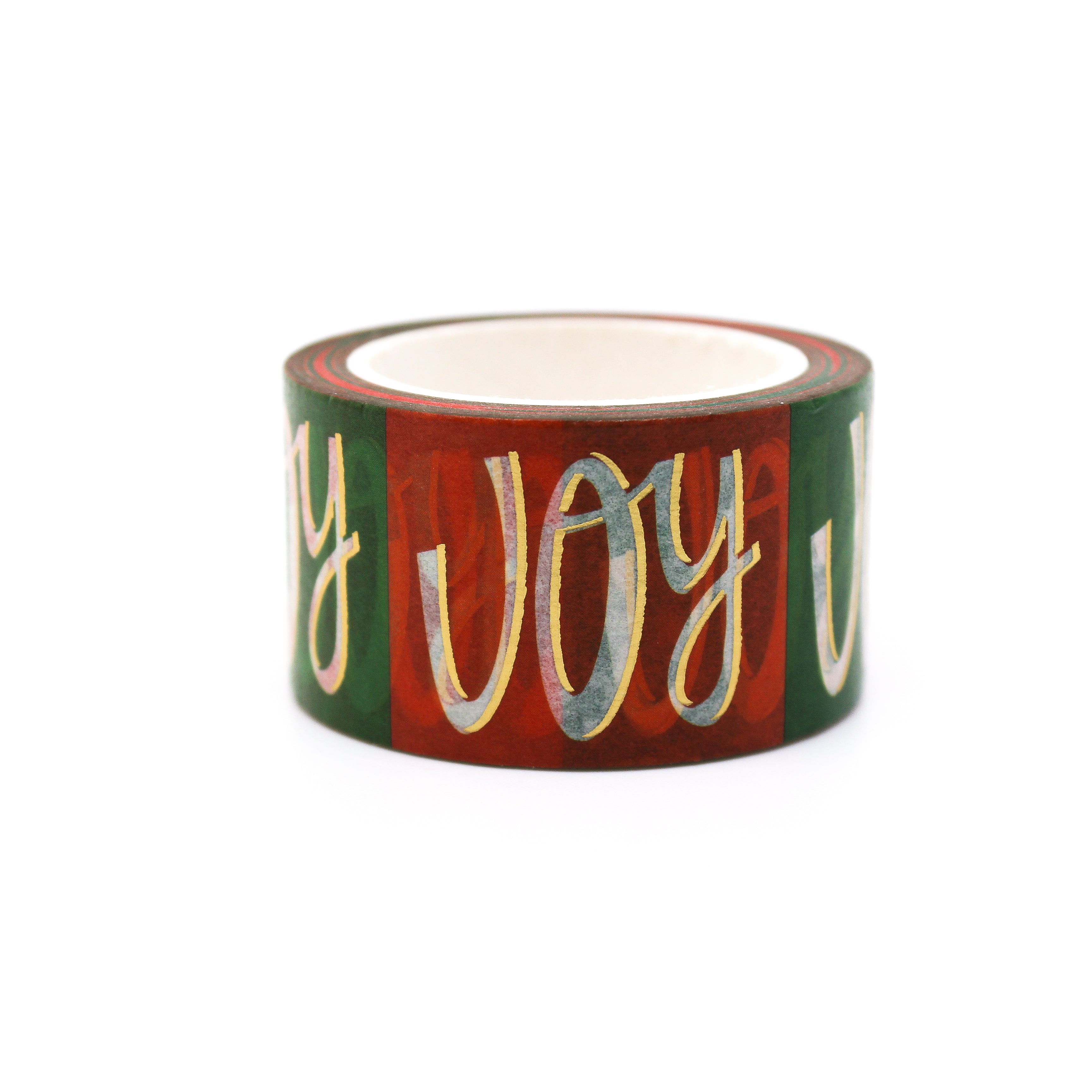 This is a joy phrase pattern washi tape from BBB Supplies Craft Shop