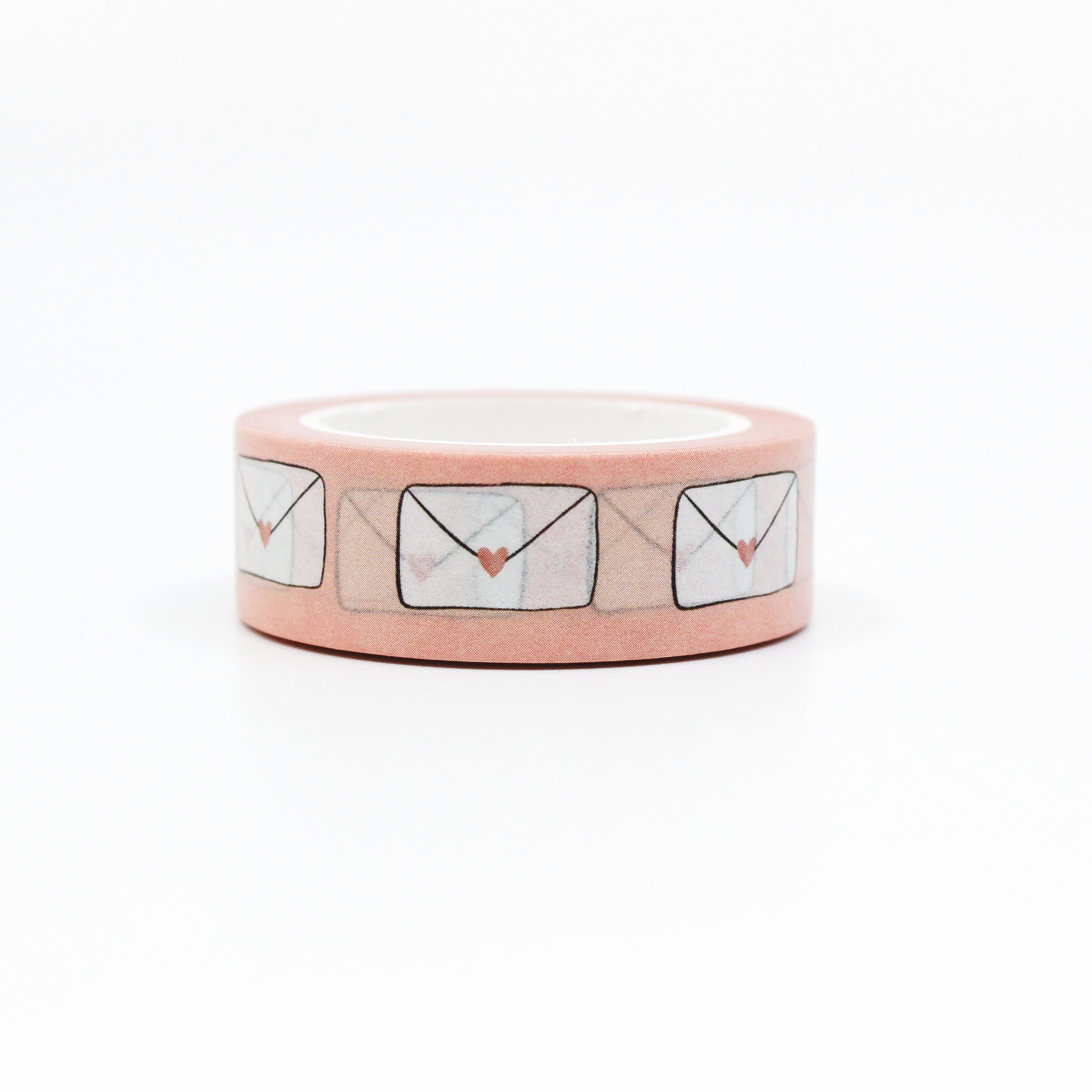 This shows a set of picture of love letter envelope art themed view of washi tape from BBB Supplies Craft Shop