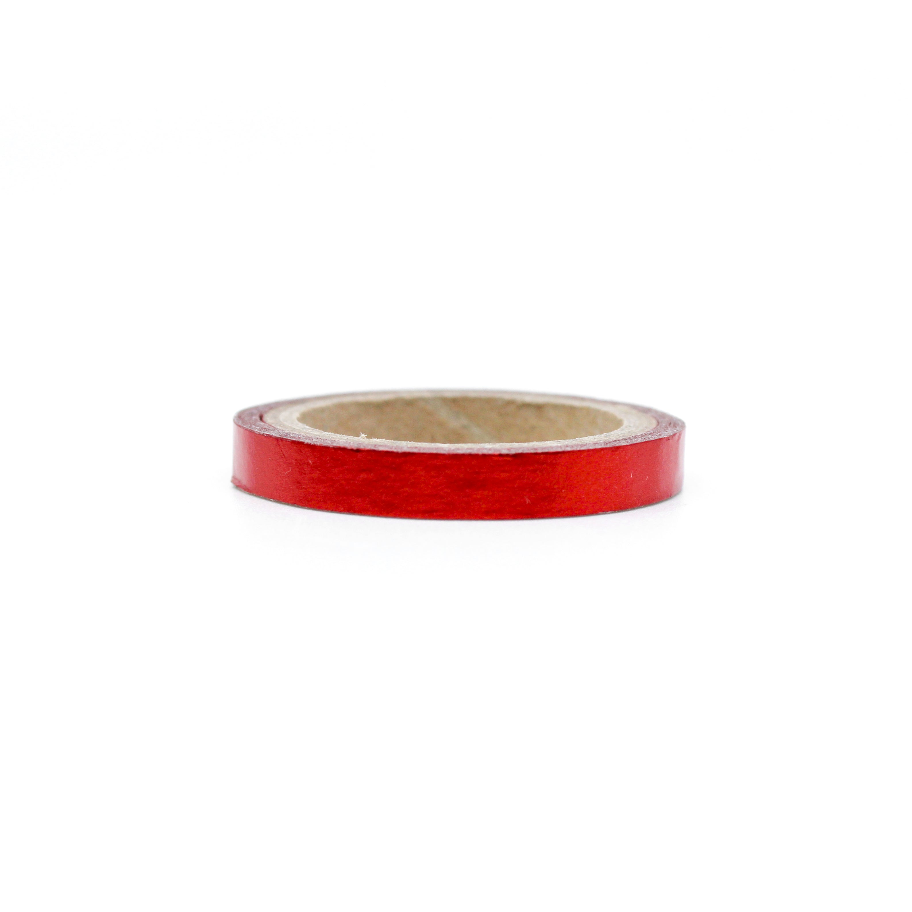 This is a cute red foil Christmas themed view of washi tape from BBB Supplies Craft Shop