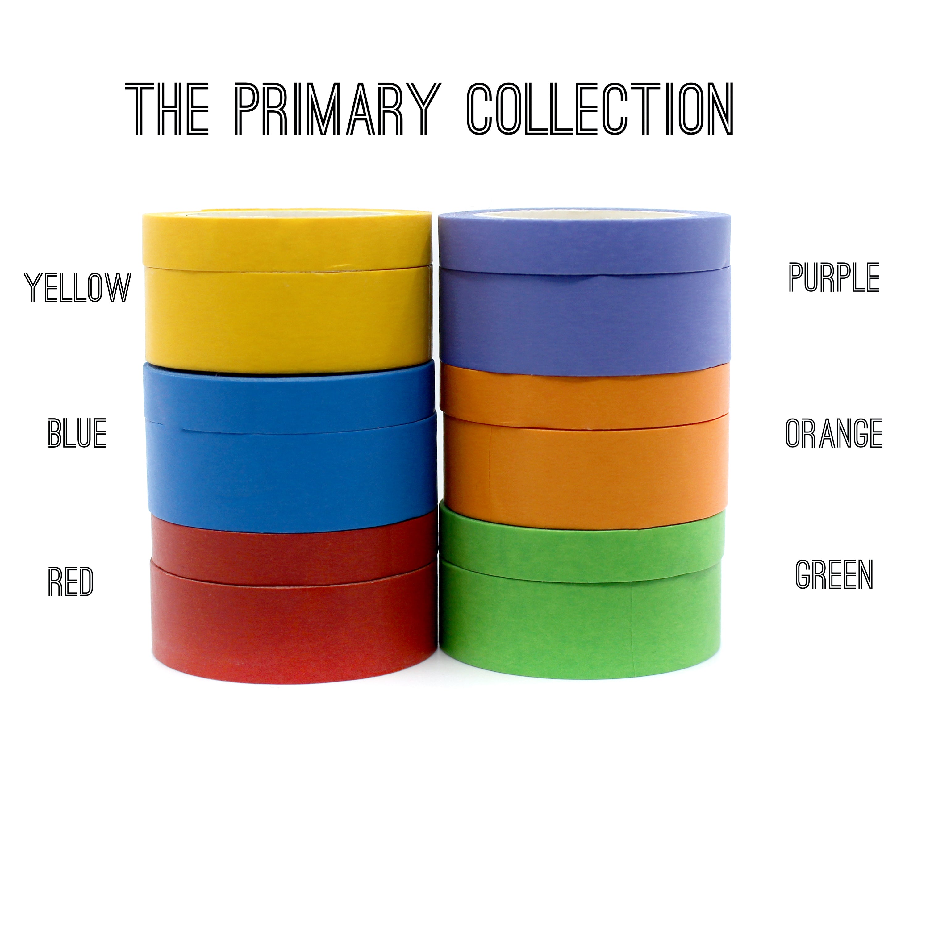 Primary Blue Solid Washi