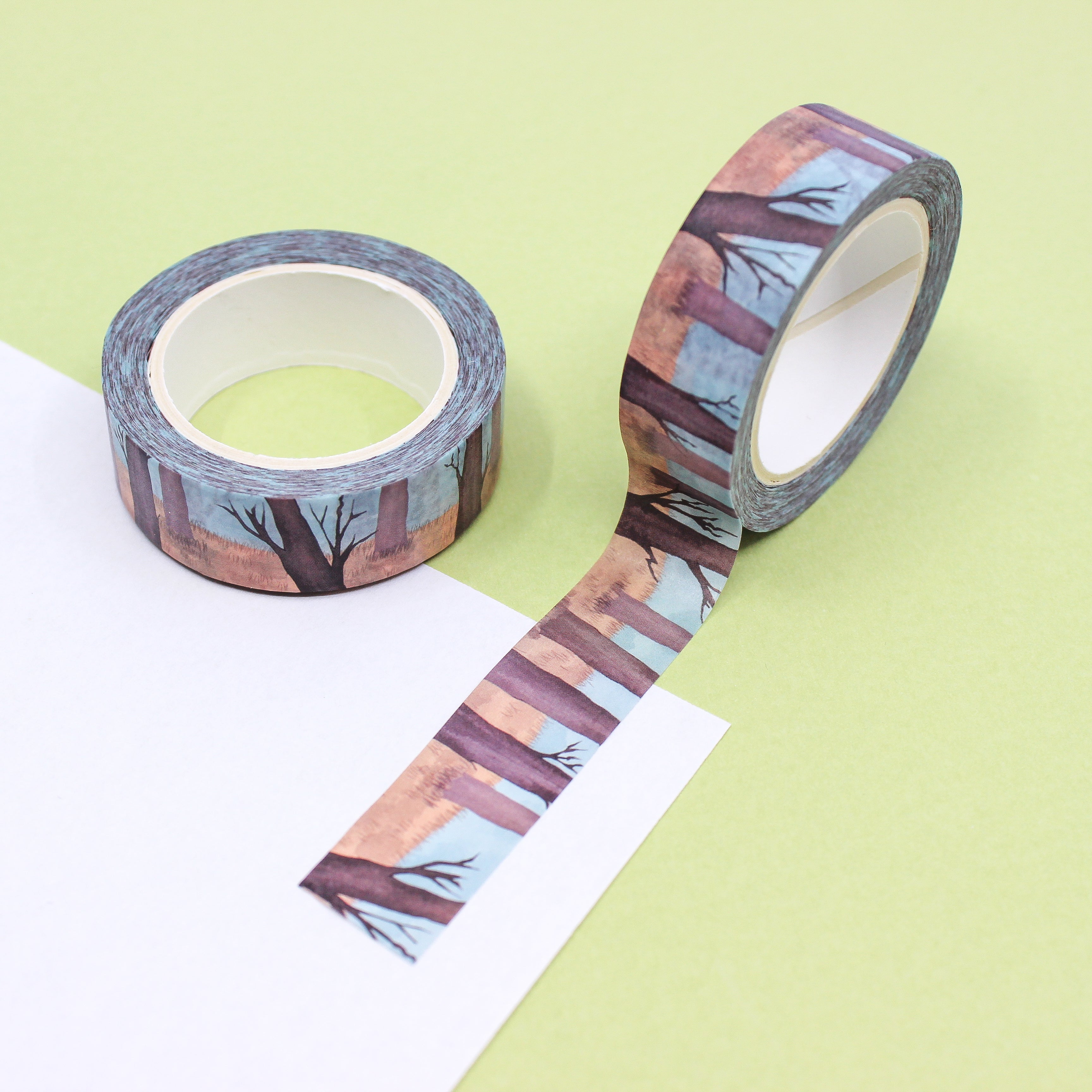 WASHI TAPE SET - FOREST GREEN