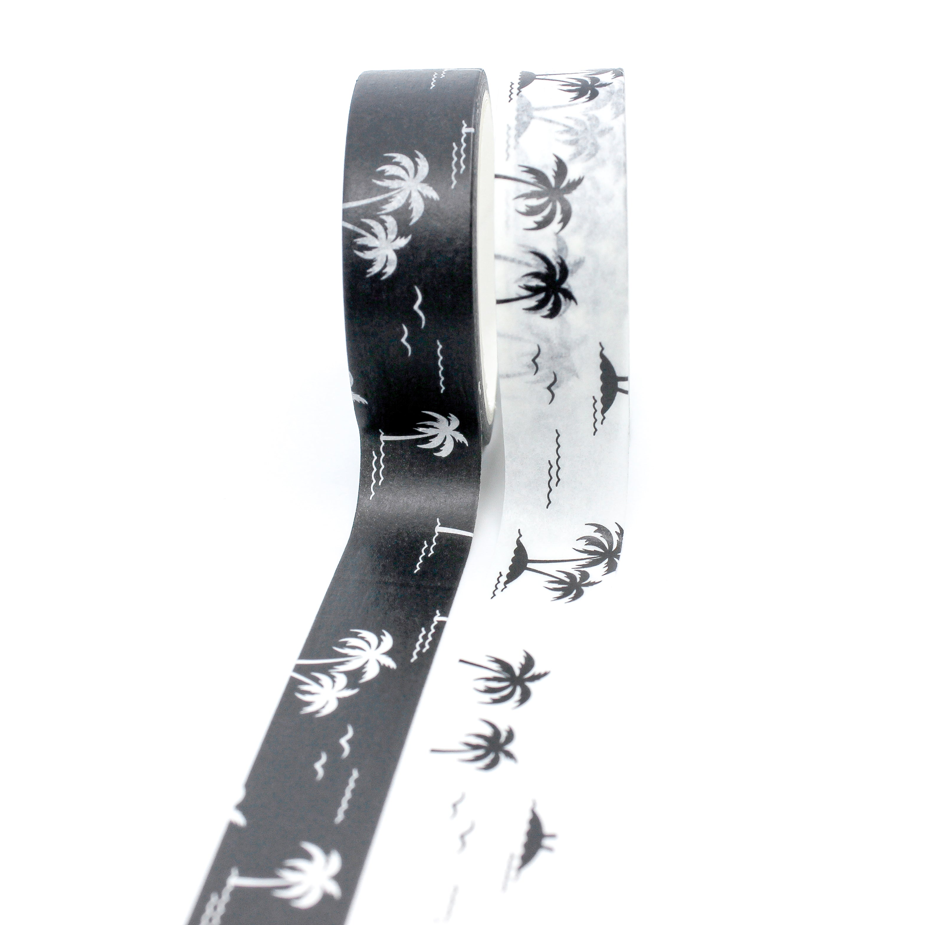 Black California Beach Palm Washi