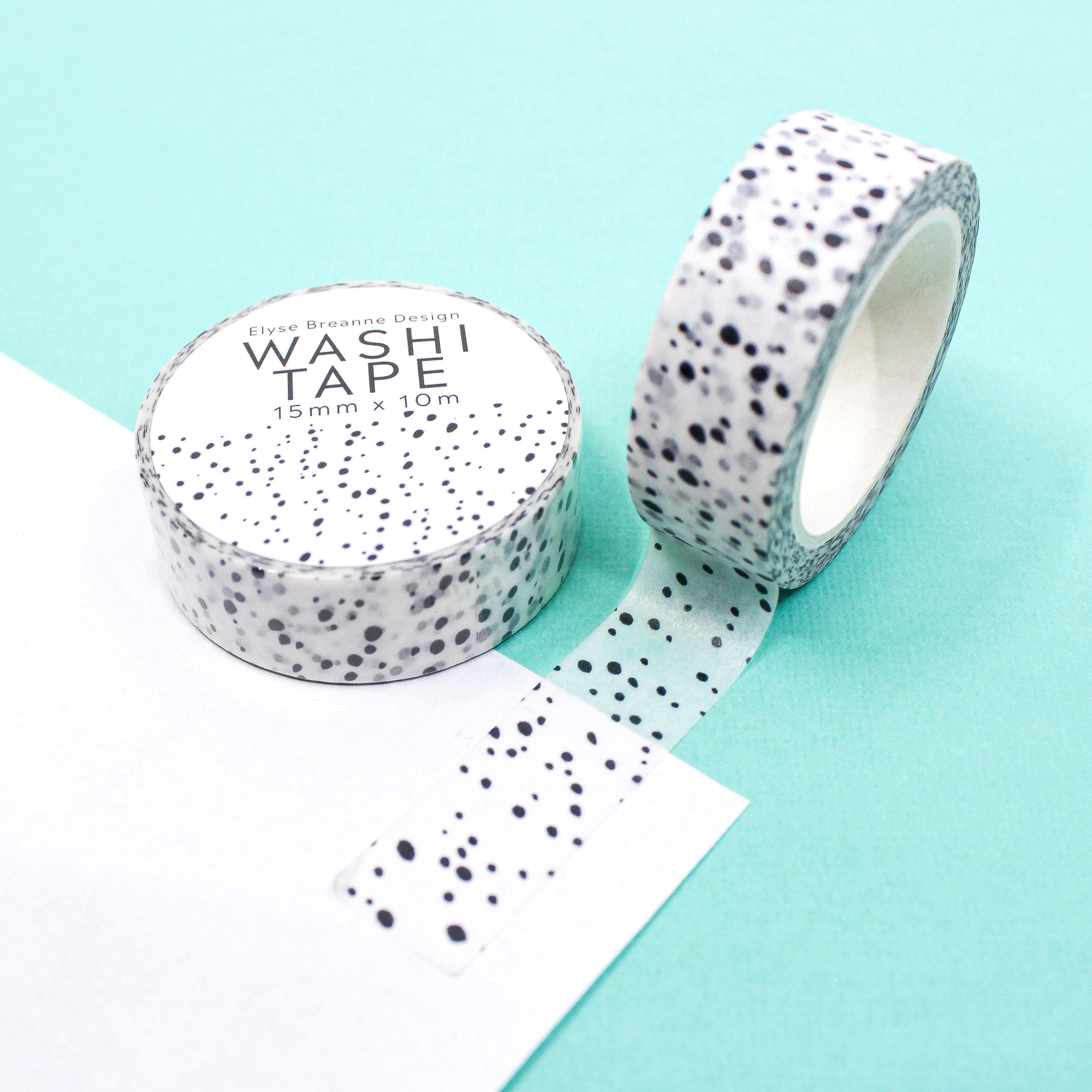 White Speckled Washi Tape