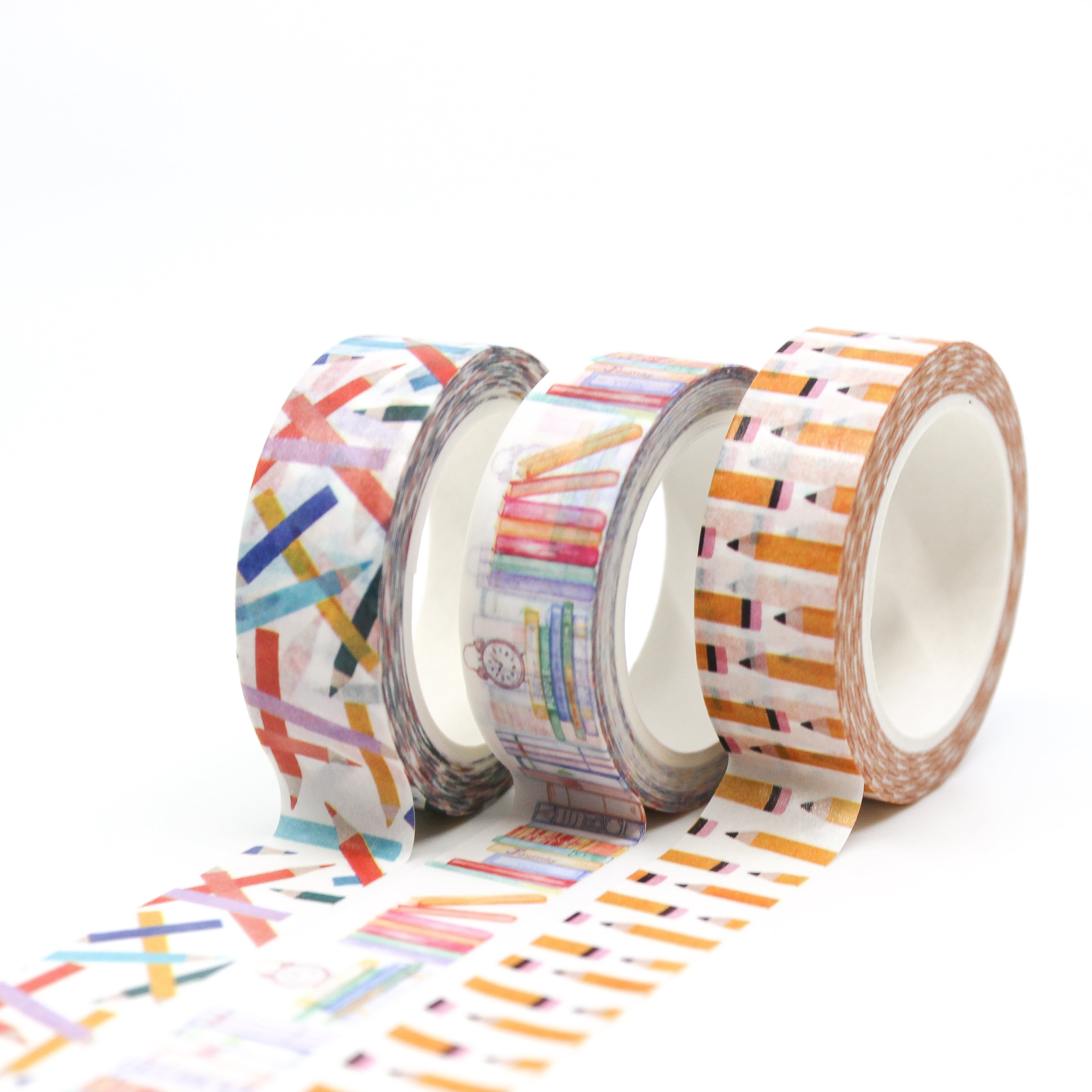 Library Bookshelf Washi