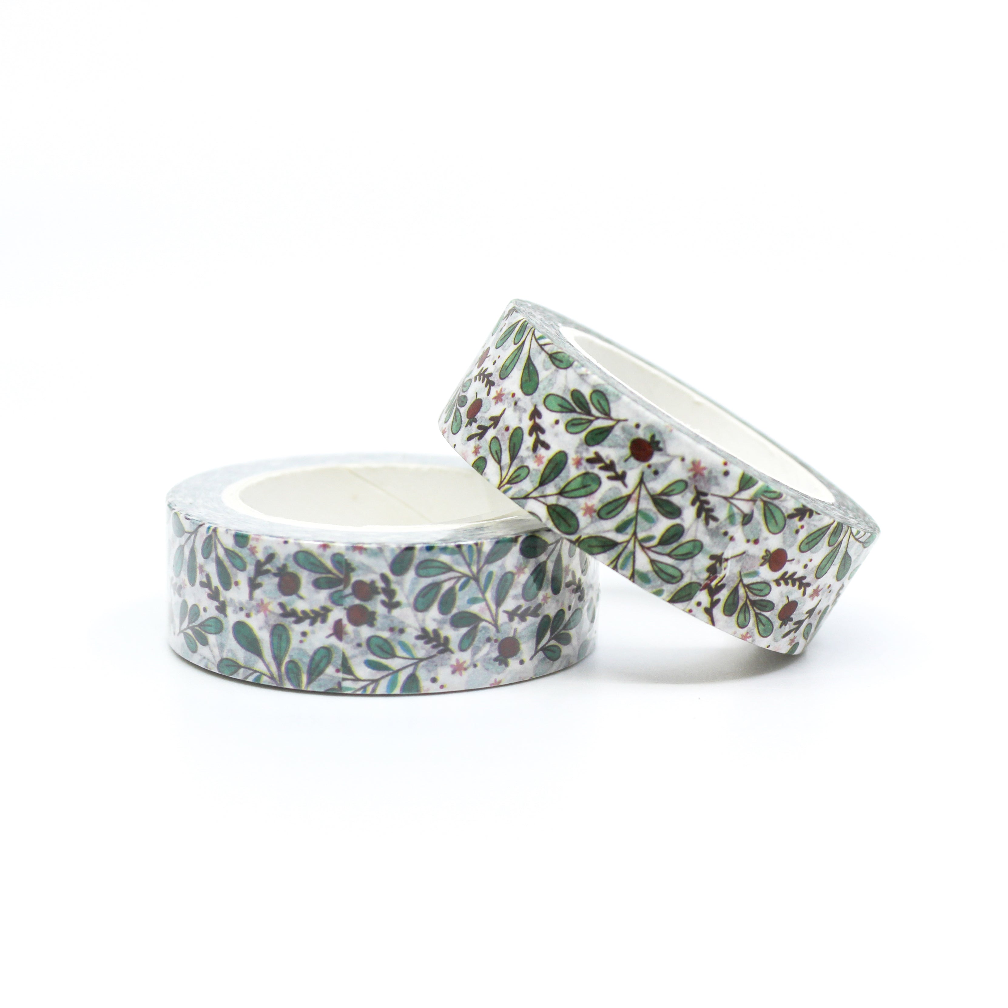 This is a holly branch washi tapes from BBB Supplies Craft Shop