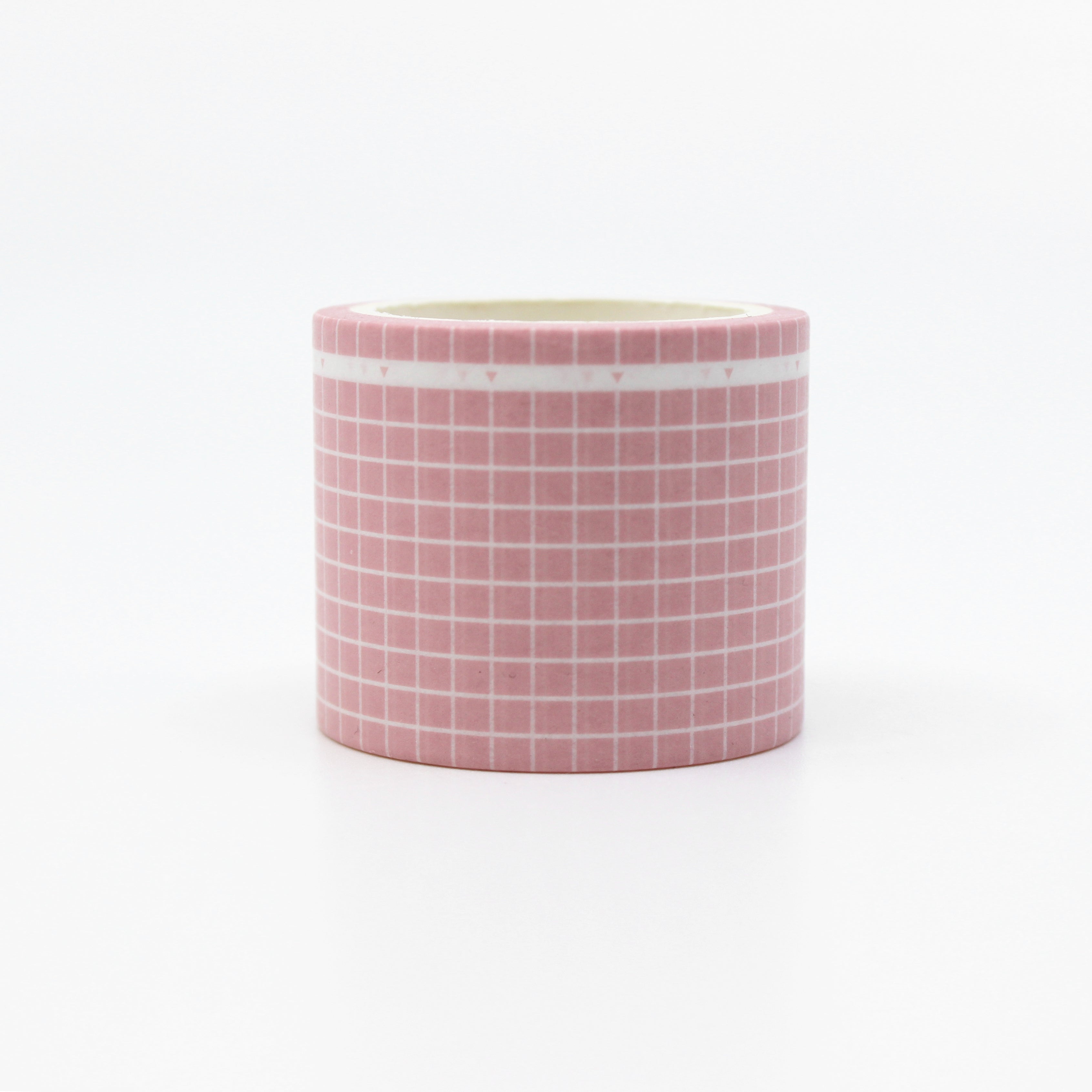 This is a pink wide grid washi tape from BBB Supplies Craft Shop