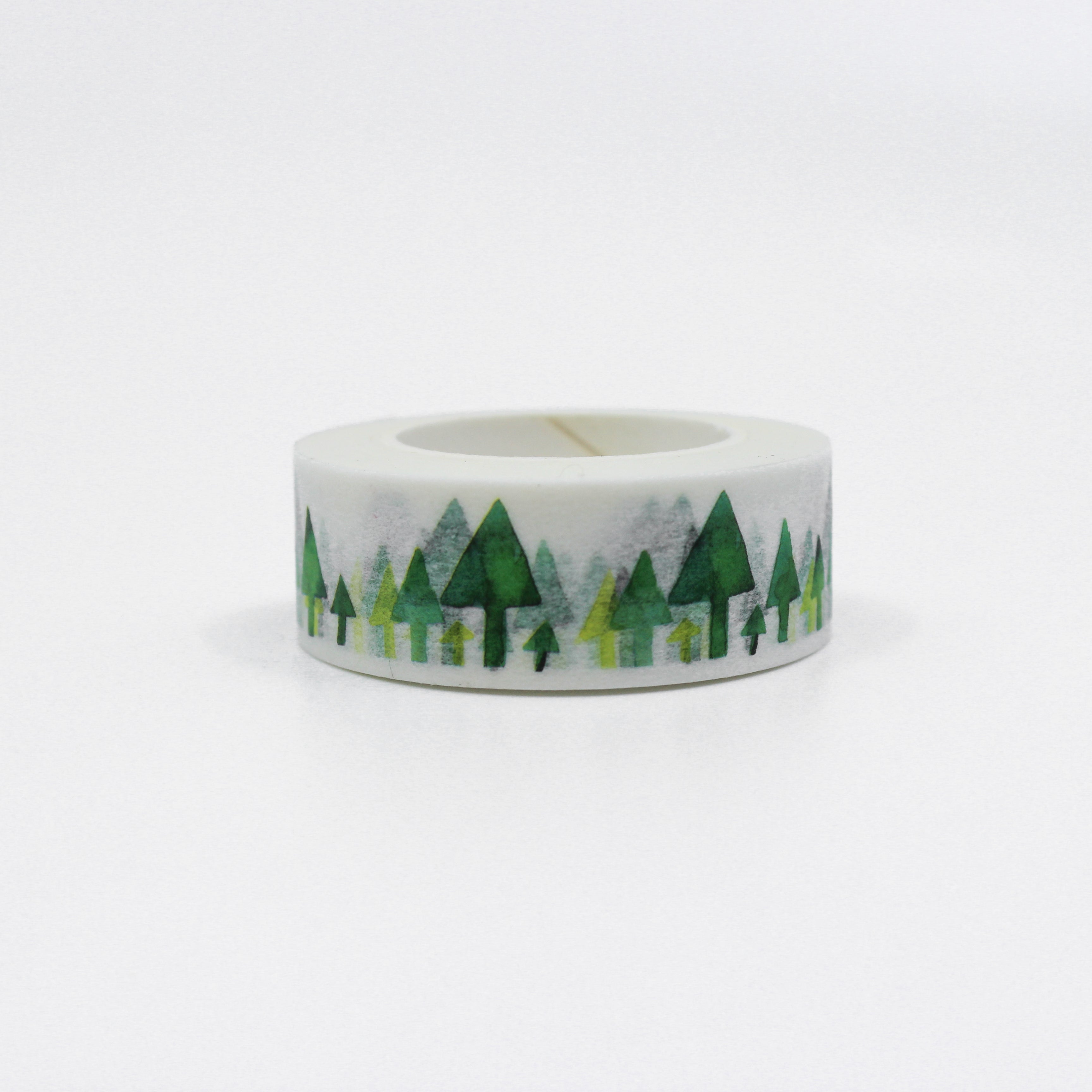 This is a cute green tree washi tape from BBB Supplies Craft Shop