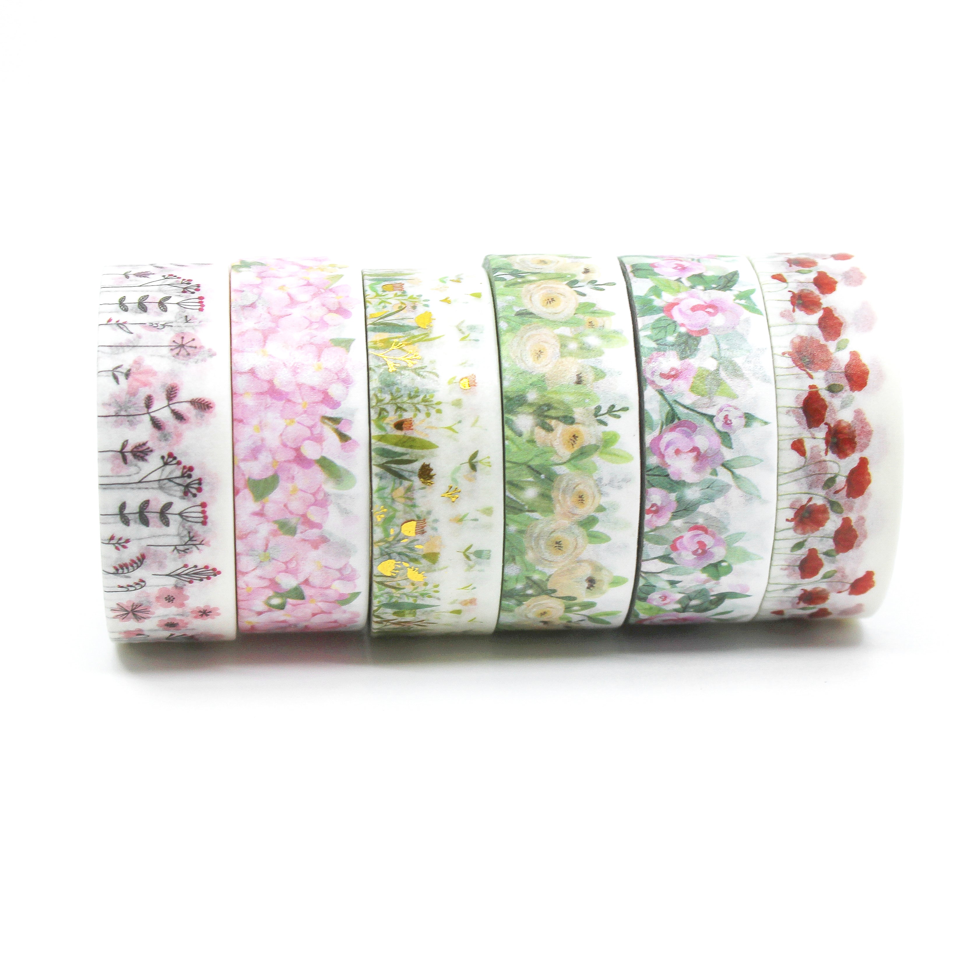 Blooming Florals Collection Washi