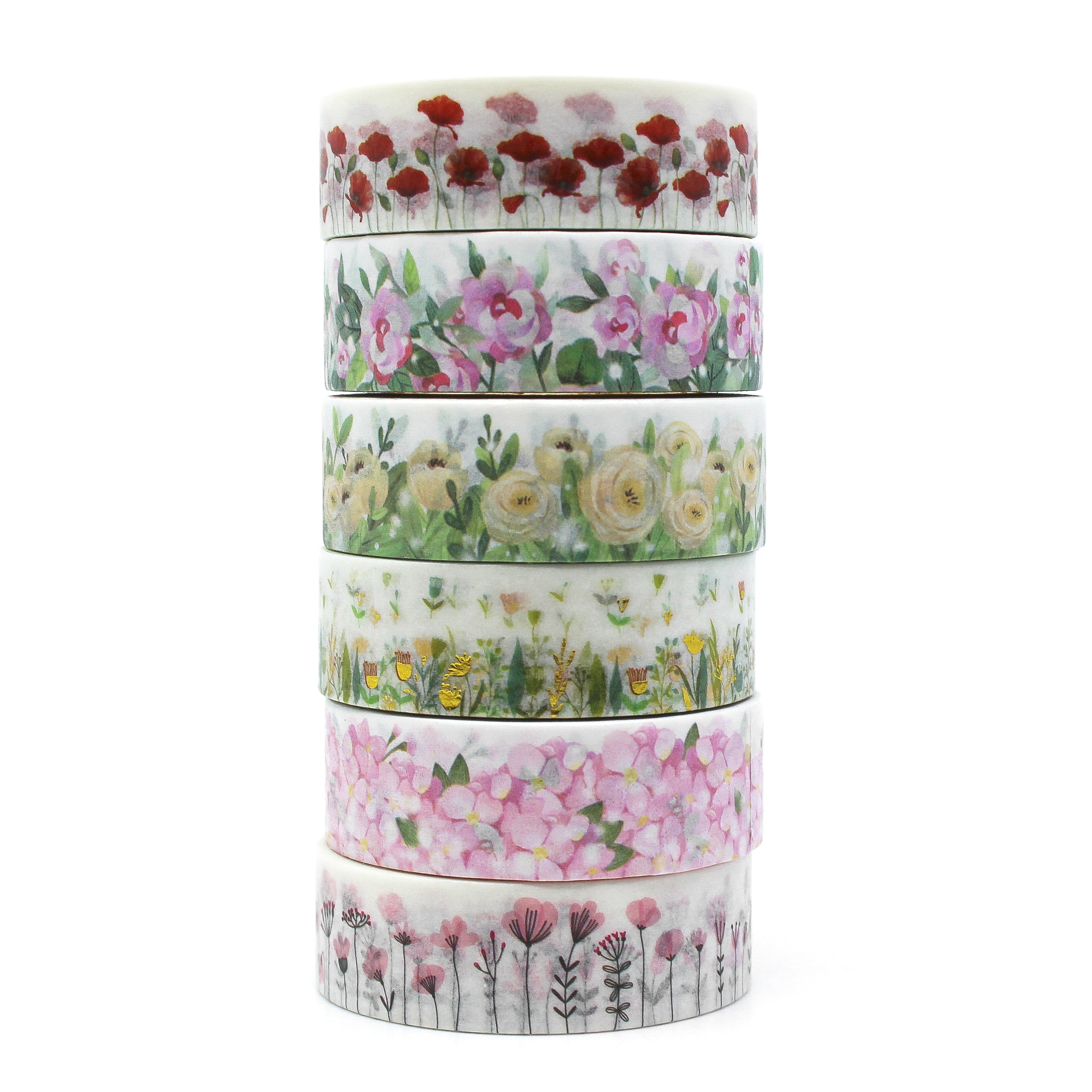 Blooming Florals Collection Washi