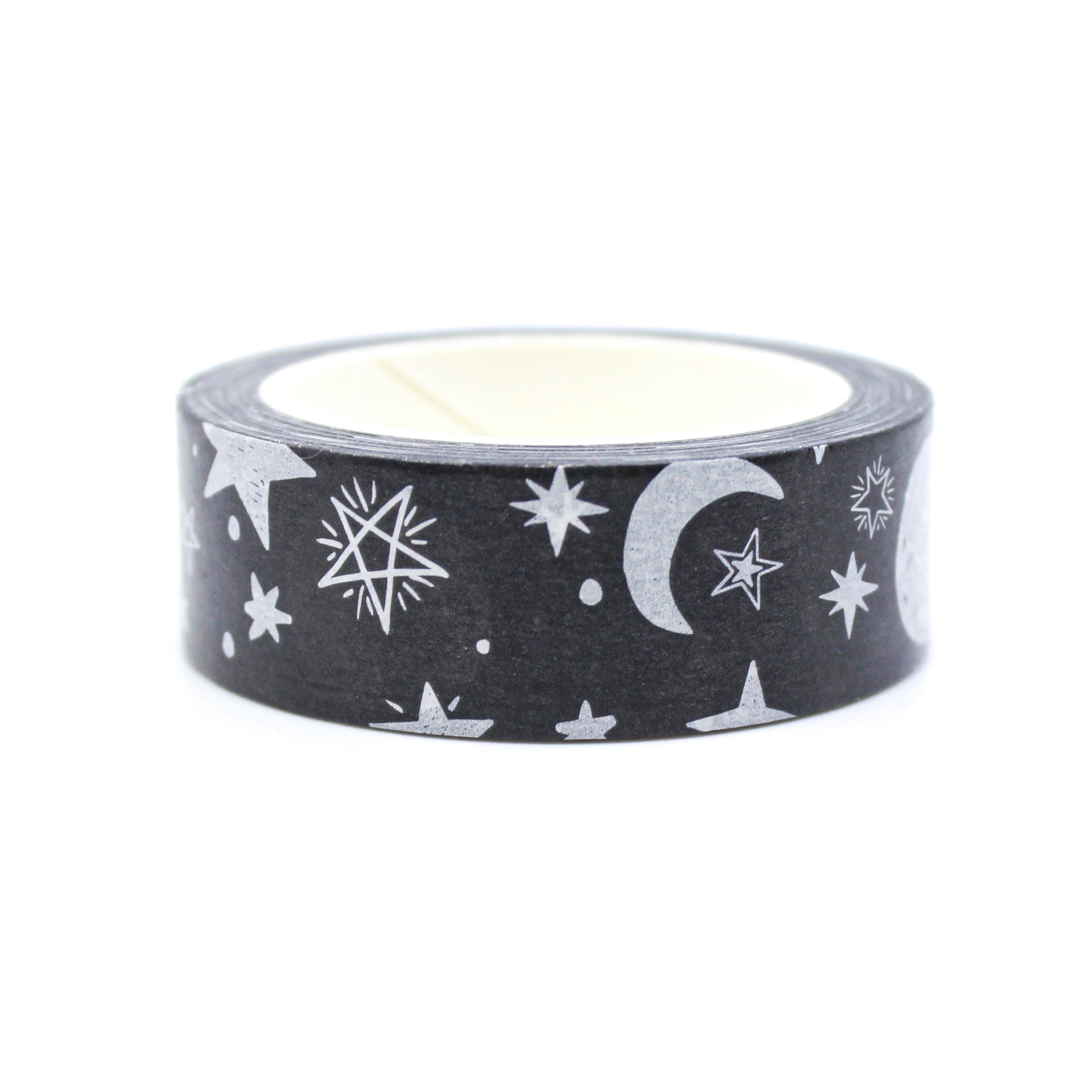 Moon and Star Washi Tape, Arts and crafts supplies