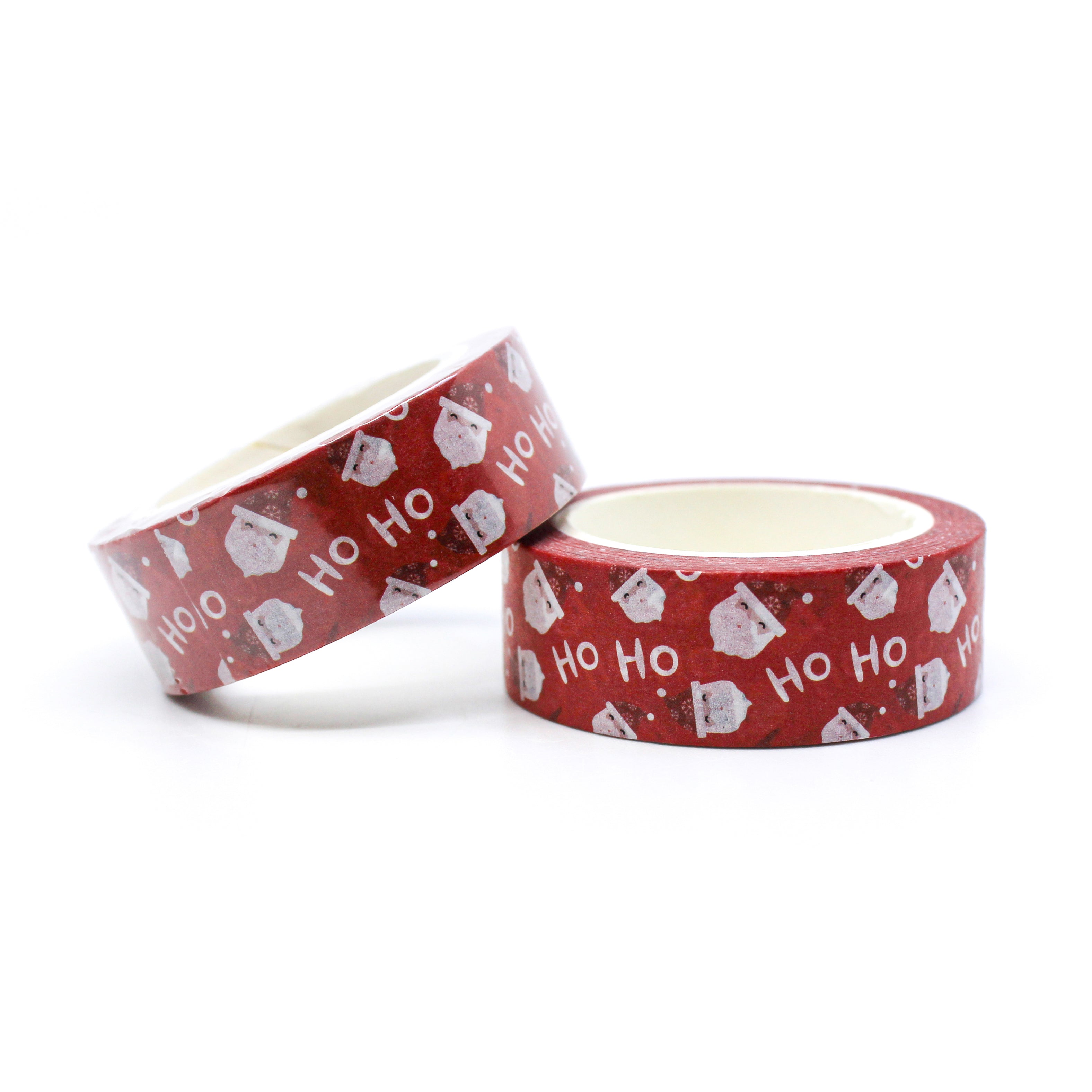 Jolly Ho Ho HO Santa Claus Washi tape from BBB Supplies Craft Shop.