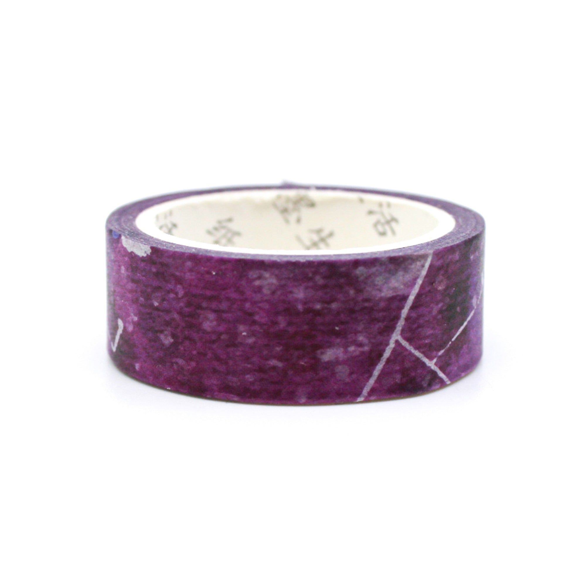 This deep purple zodiac sky watercolor washi tape is the perfect addition to your washi collection. The simplicity of the pattern is perfect for accenting and matching any project's theme while adding a beautiful and interesting pattern. This tape is sold at BBB Supplies Craft Shop.