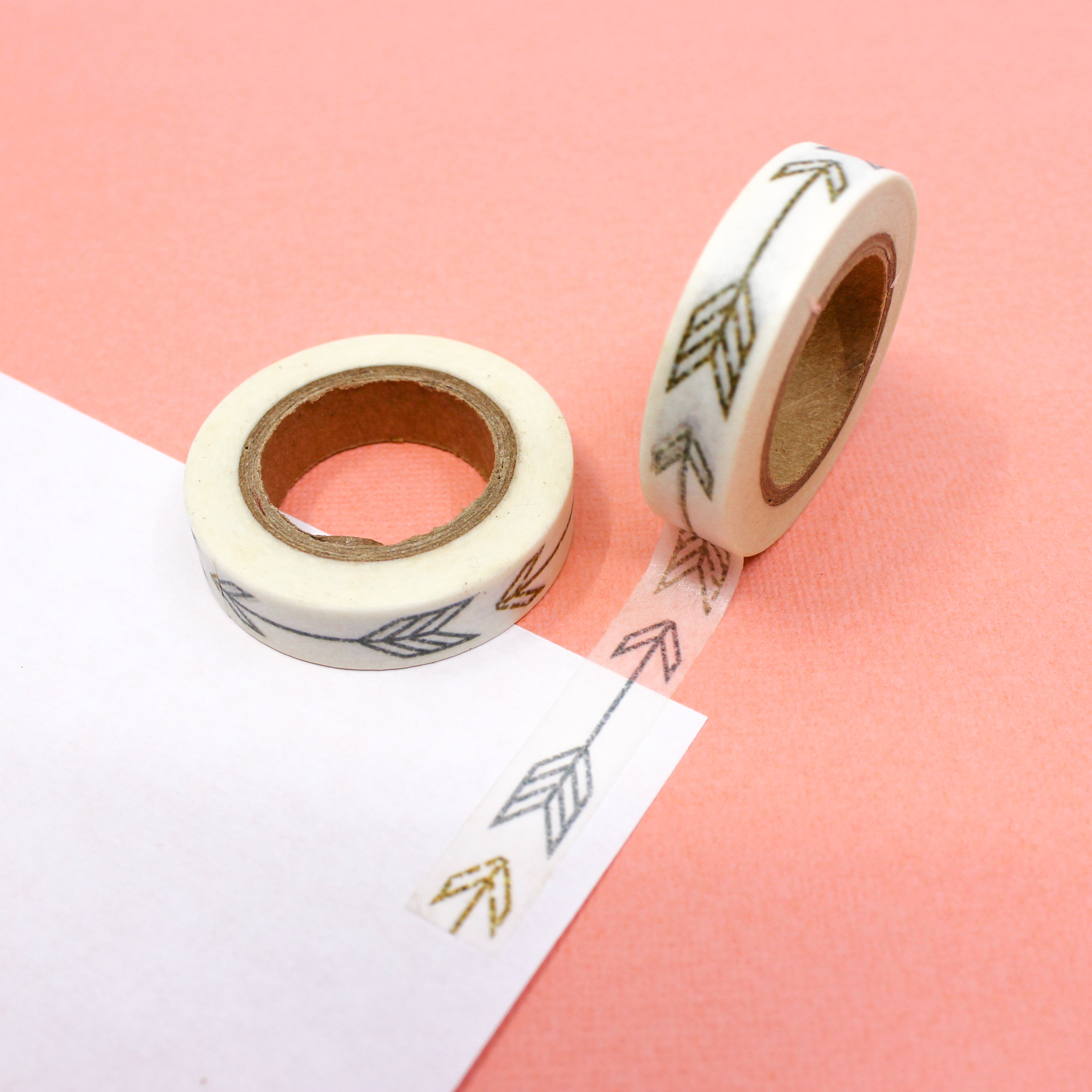This is a thin single arrow washi tape from BBB Supplies Craft Shop