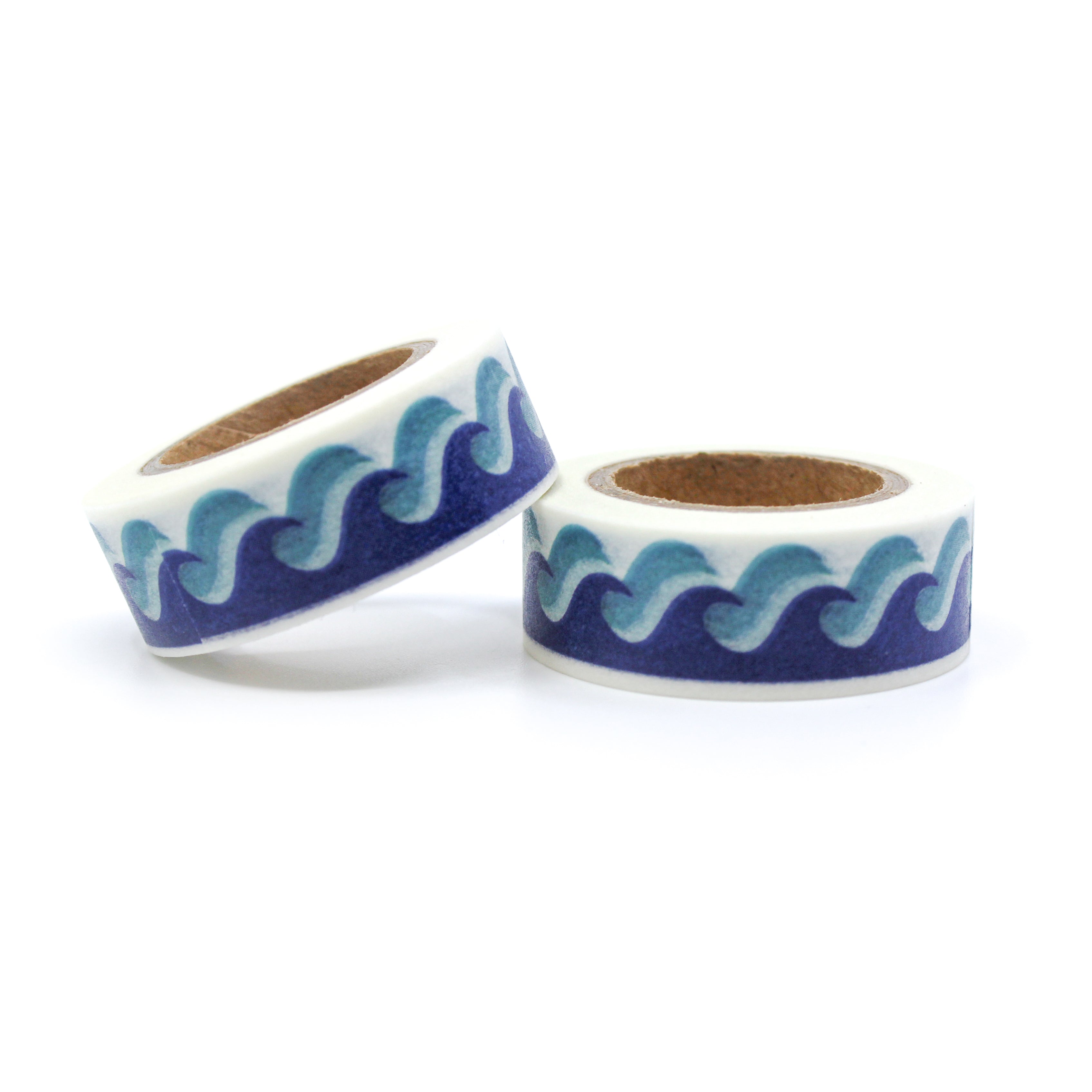 This is a Ocean cute ocean blue waves for Summer and Beach Journal Supplies, Scrapbooking washi tapes from BBB Supplies Craft Shop